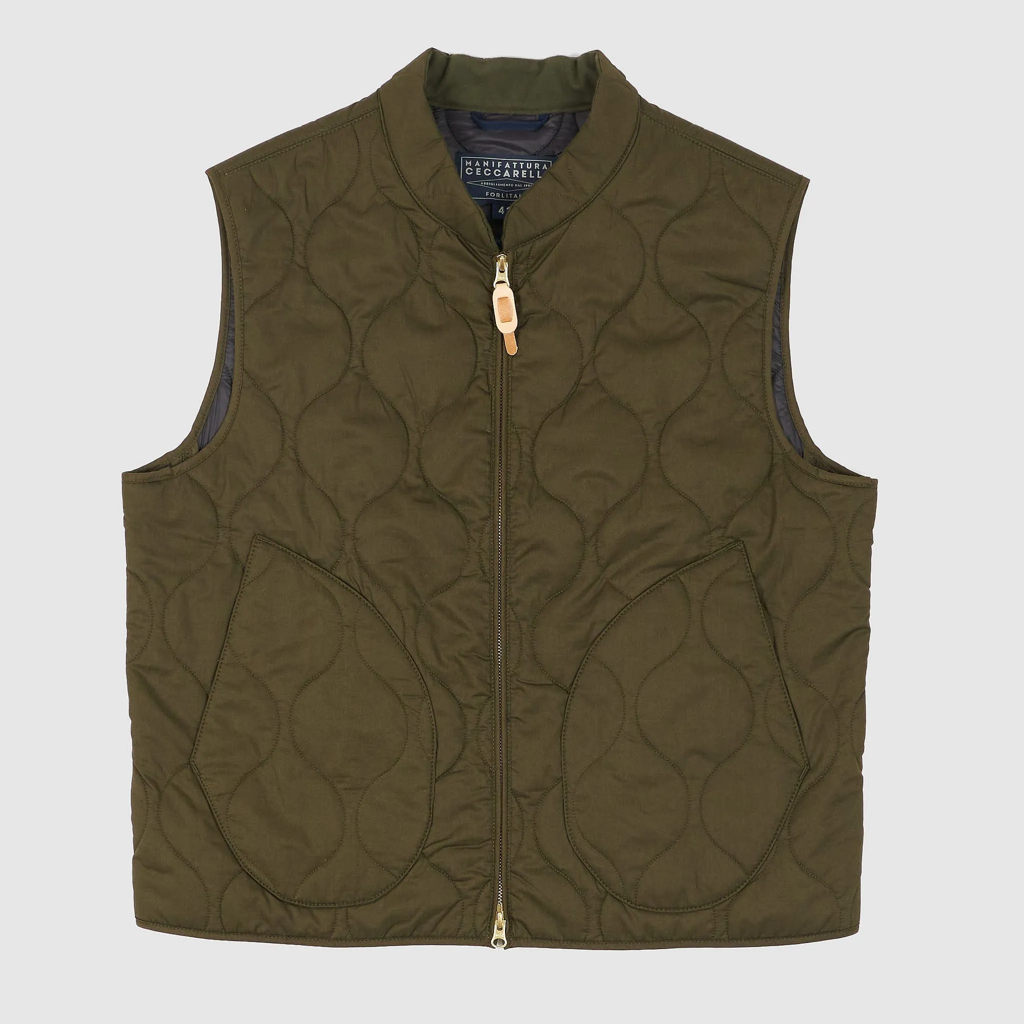 Manifattura Ceccarelli Quilted Vest sold by DeeCee style