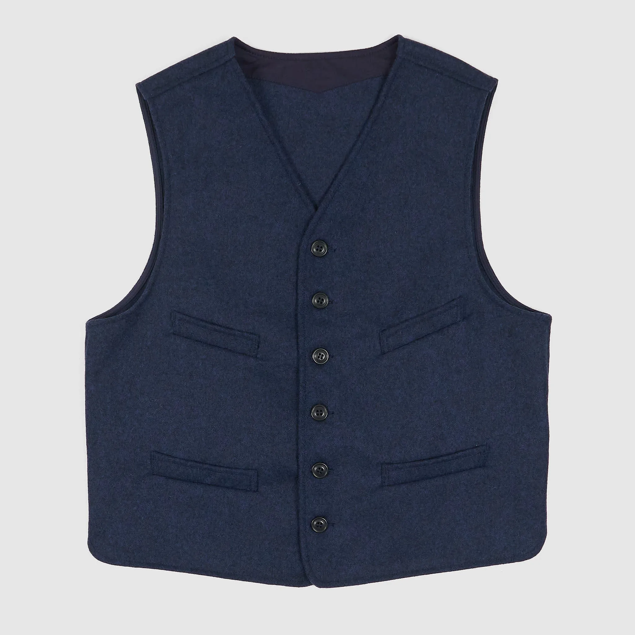 Manifattura Ceccarelli Classic Wool Vest sold by DeeCee style