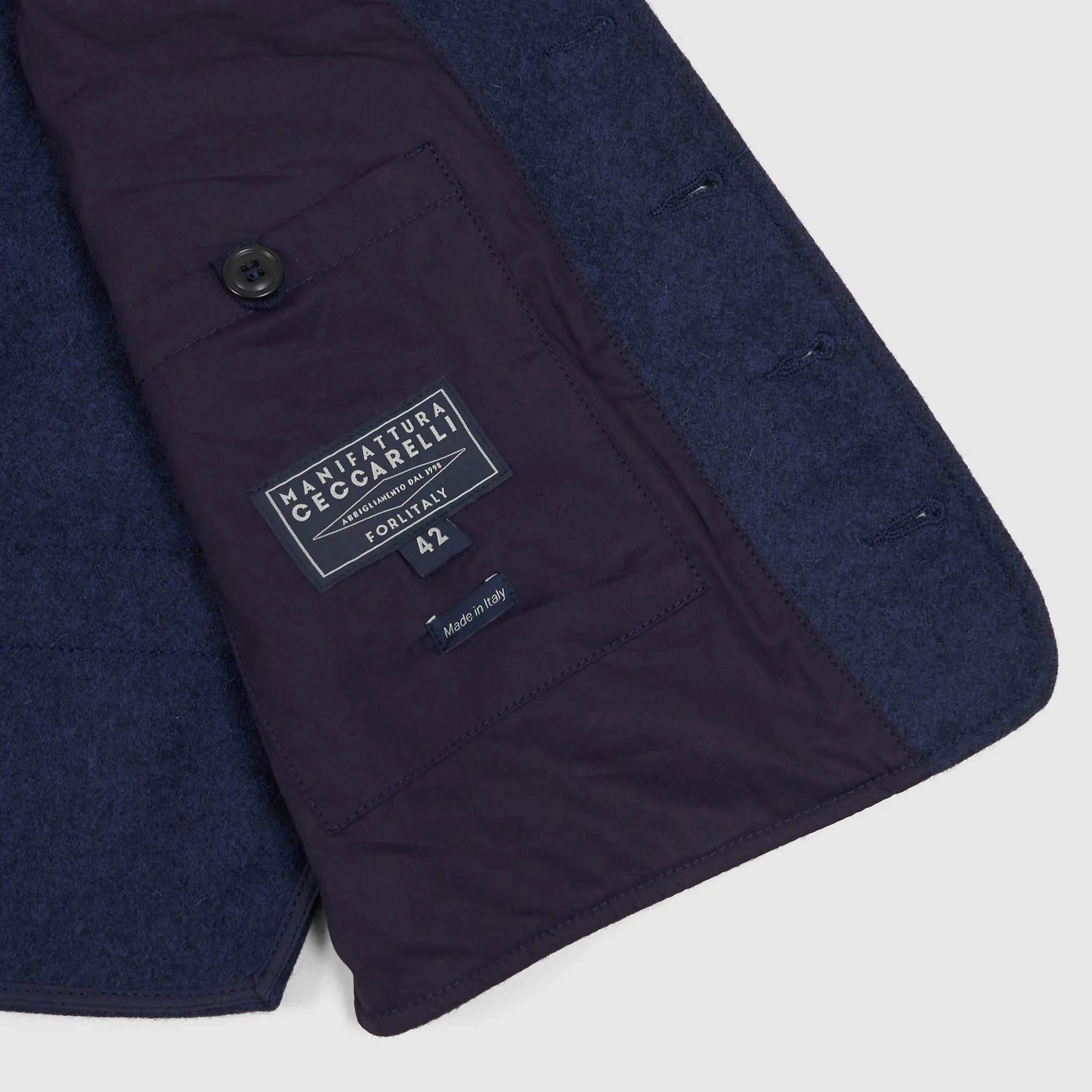 Manifattura Ceccarelli Classic Wool Vest sold by DeeCee style product image thumbnail 4