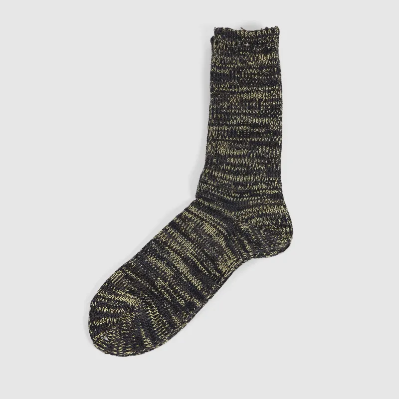 Anonymous Ism 5 Color Mix Crew Socks sold by DeeCee style