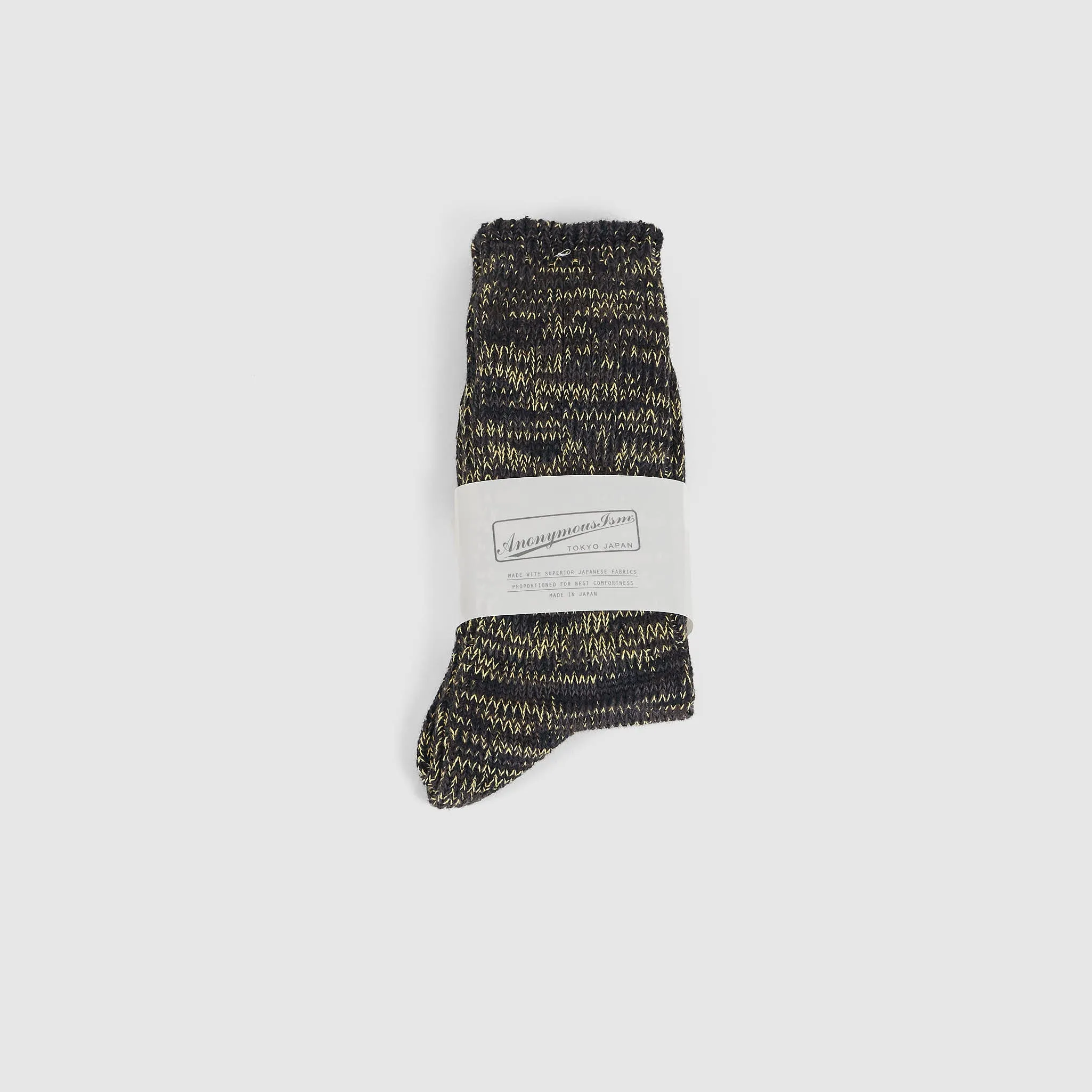 Anonymous Ism 5 Color Mix Crew Socks sold by DeeCee style product image thumbnail 4