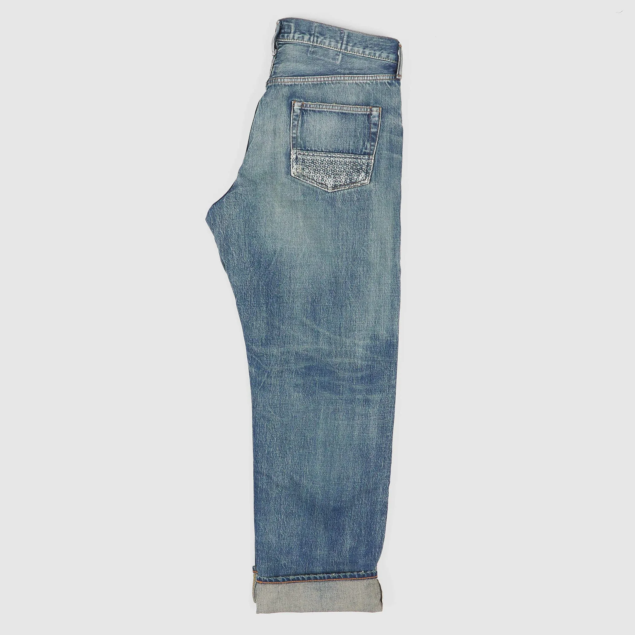 FDMTL Classic Straight Cut Patchwork Denim Jeans sold by DeeCee style product image thumbnail 2