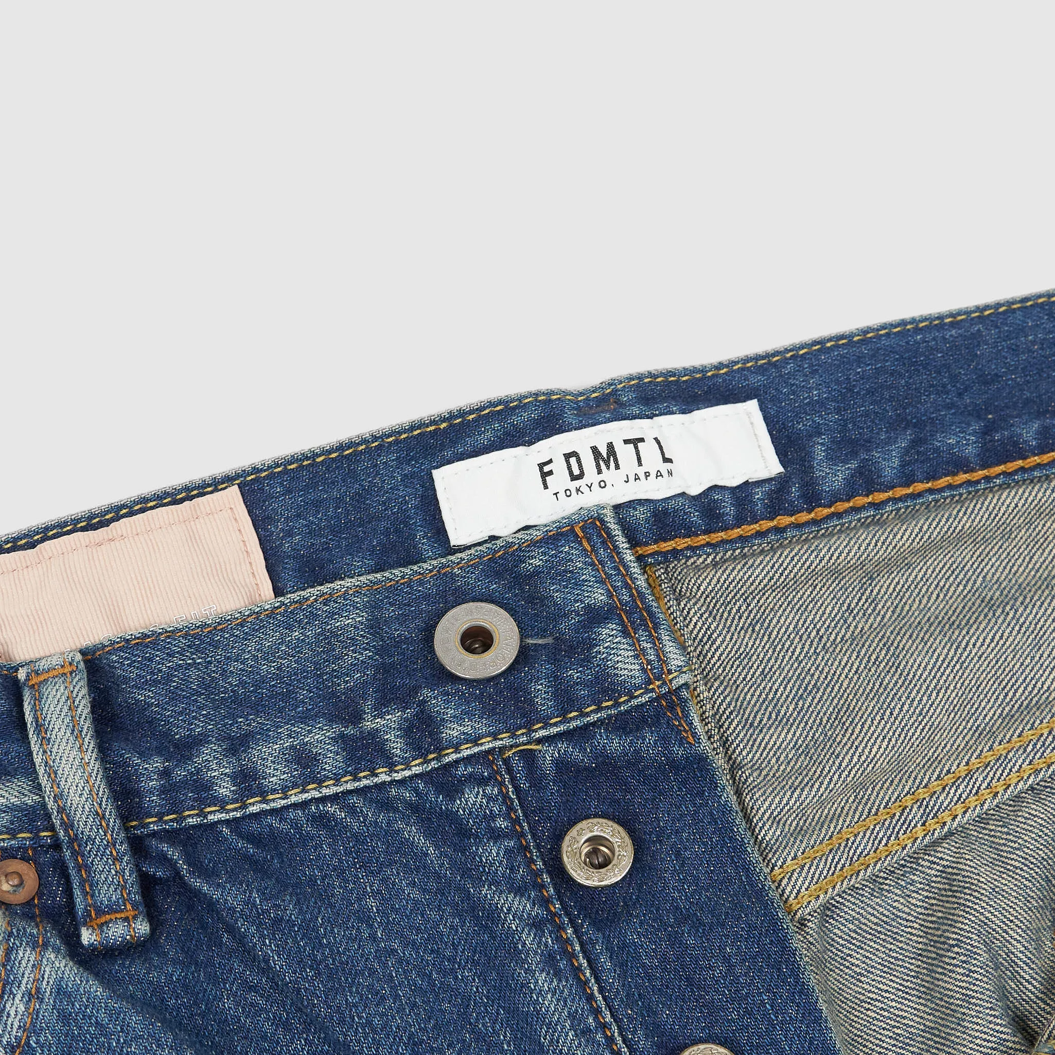 FDMTL Classic Straight Cut Patchwork Denim Jeans sold by DeeCee style product image thumbnail 4