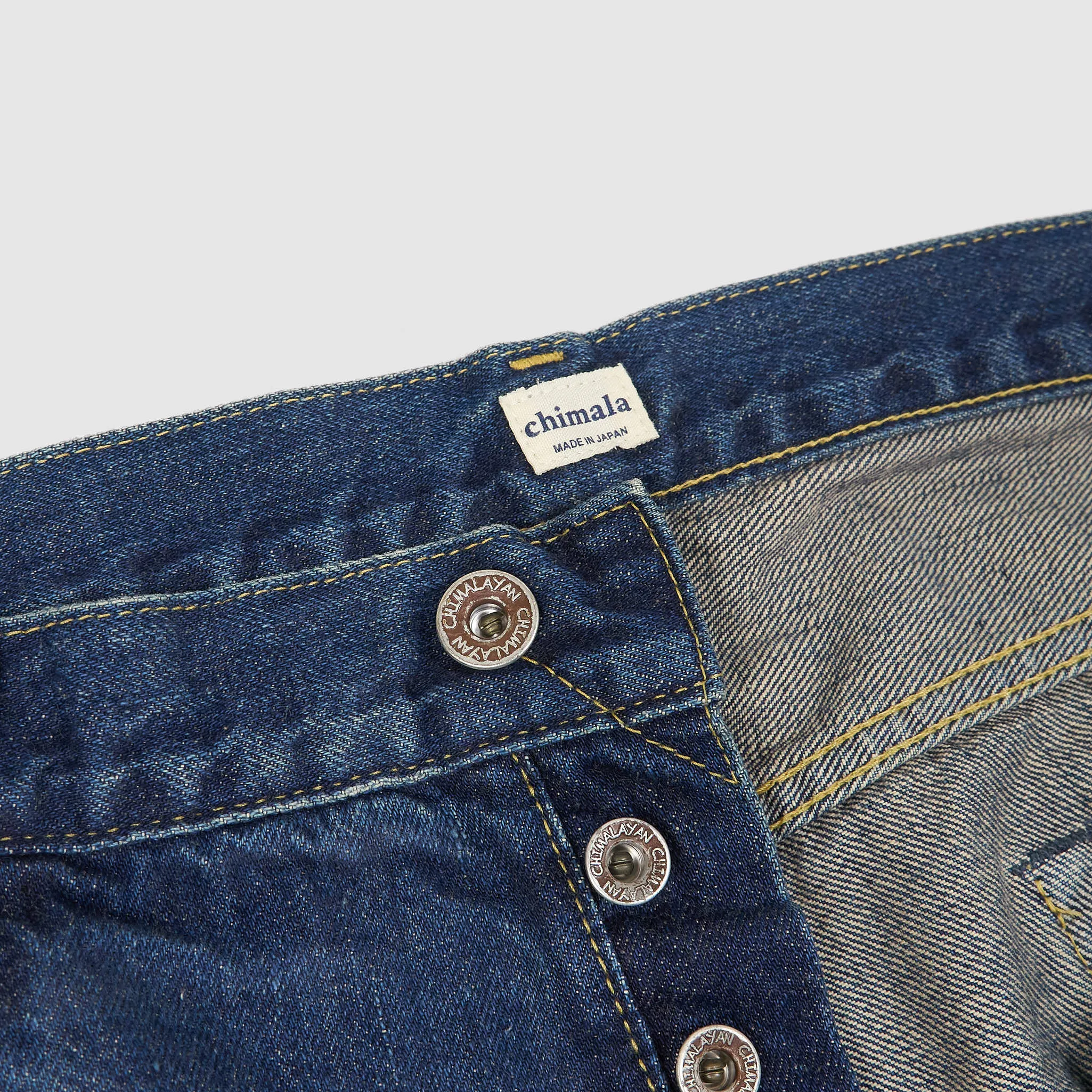 Chimala 5-Pocket Selvedge Straight Leg Unisex Jeans sold by DeeCee style product image thumbnail 5