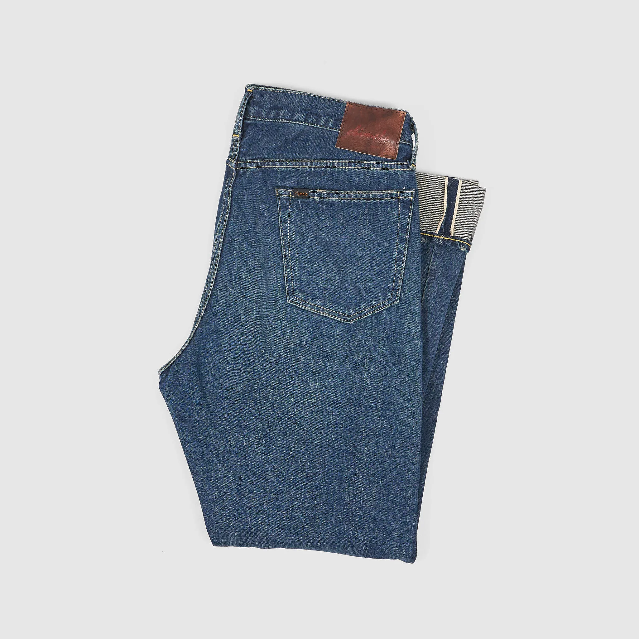 Chimala 5-Pocket Selvedge Straight Leg Unisex Jeans sold by DeeCee style product image thumbnail 3