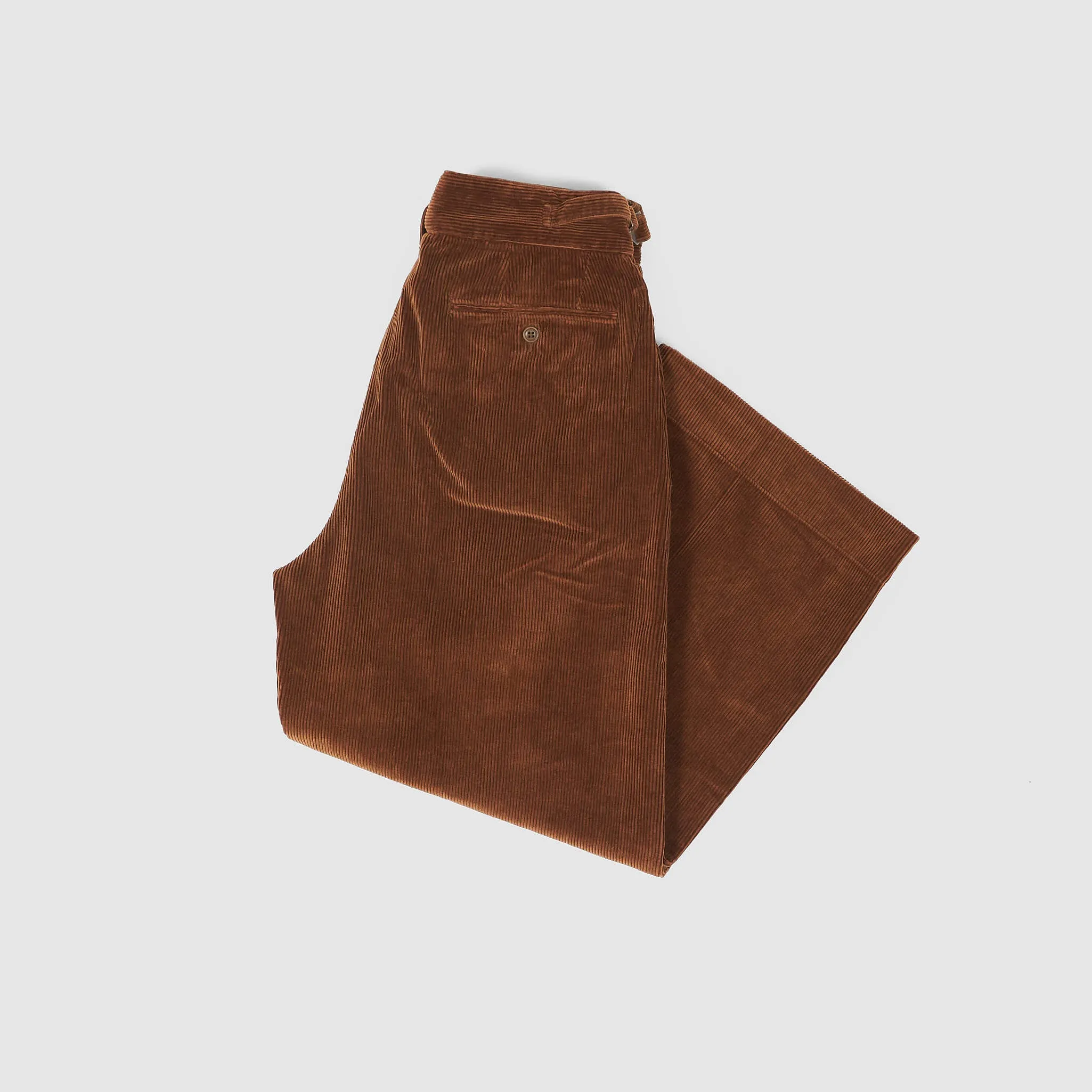 Double RL Ladies Cropped Corduroy Wide-Leg Trousers sold by DeeCee style product image thumbnail 3