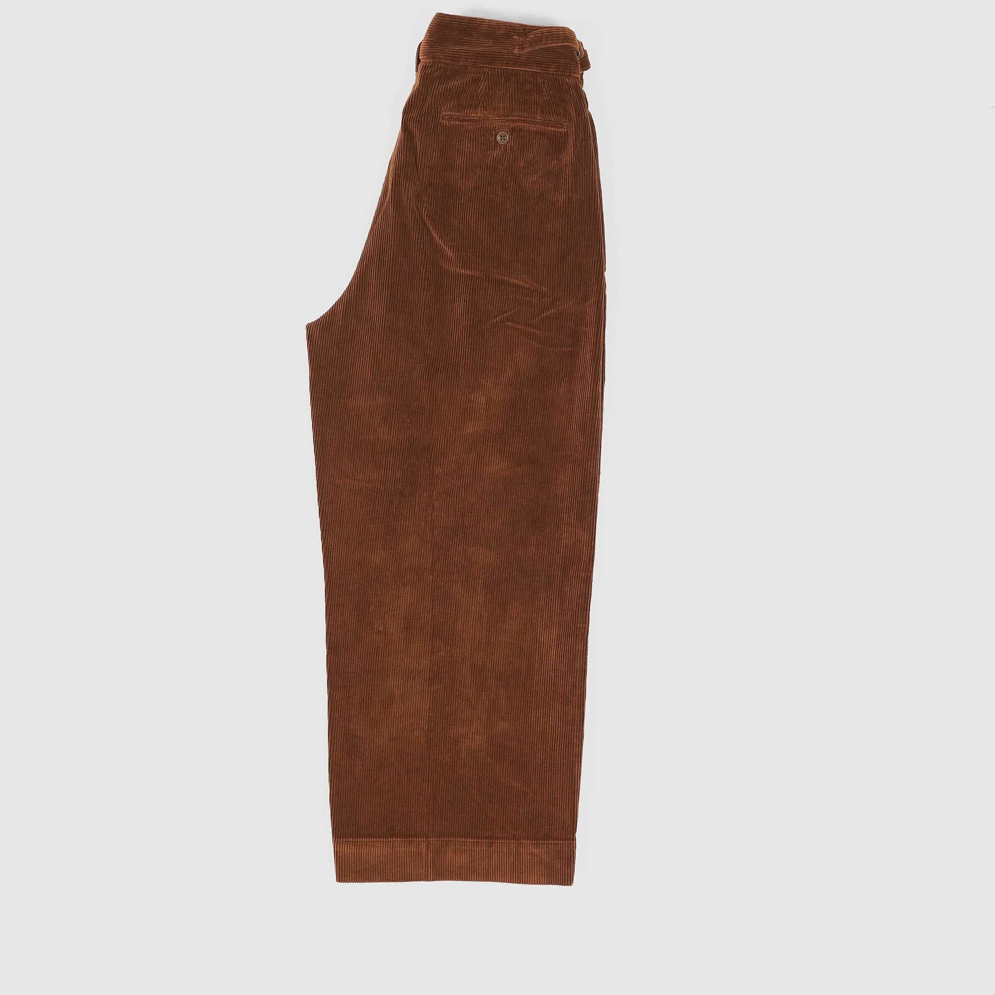 Double RL Ladies Cropped Corduroy Wide-Leg Trousers sold by DeeCee style product image thumbnail 4