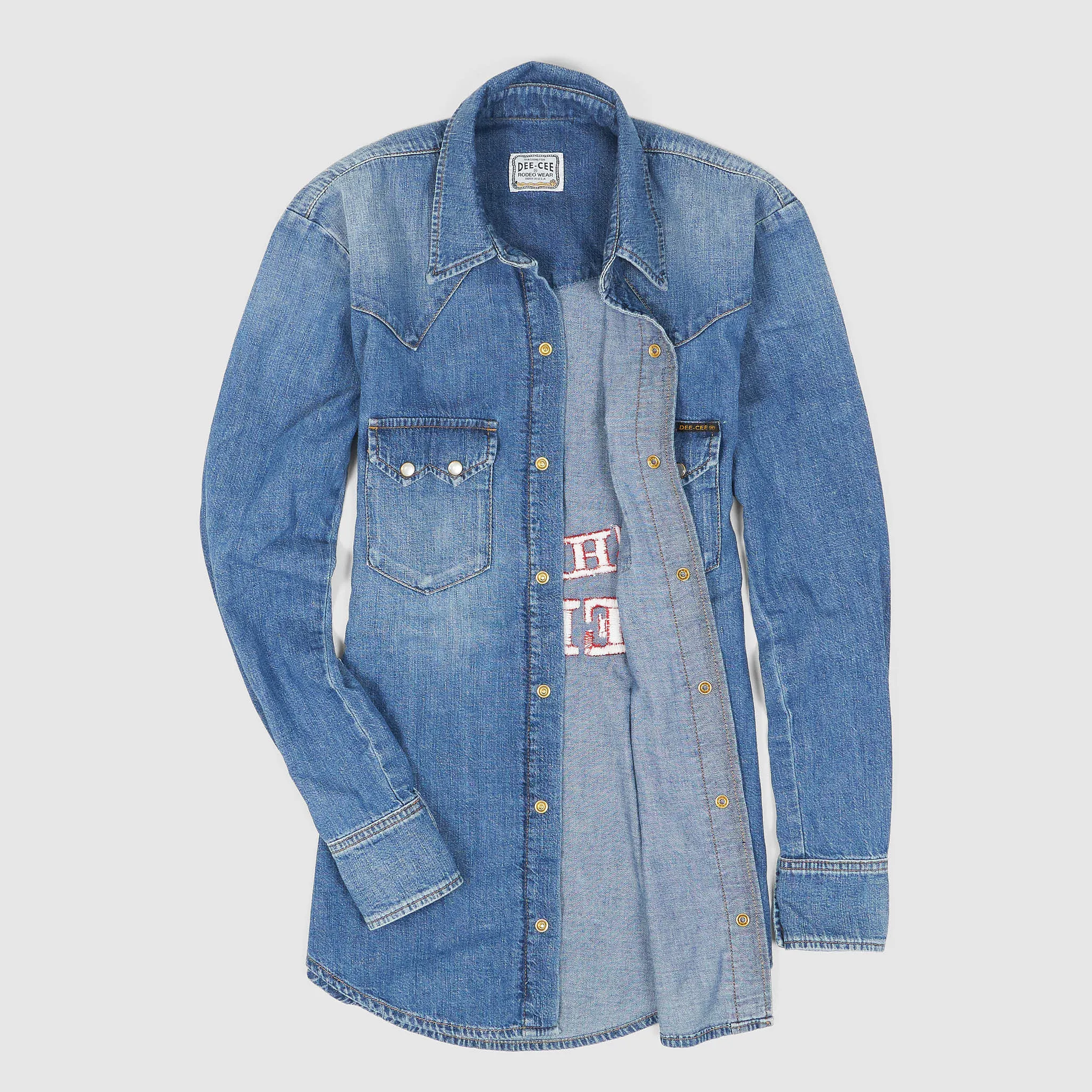 Washington Dee-Cee Ladies Embroidered Western Shirt sold by DeeCee style product image thumbnail 3