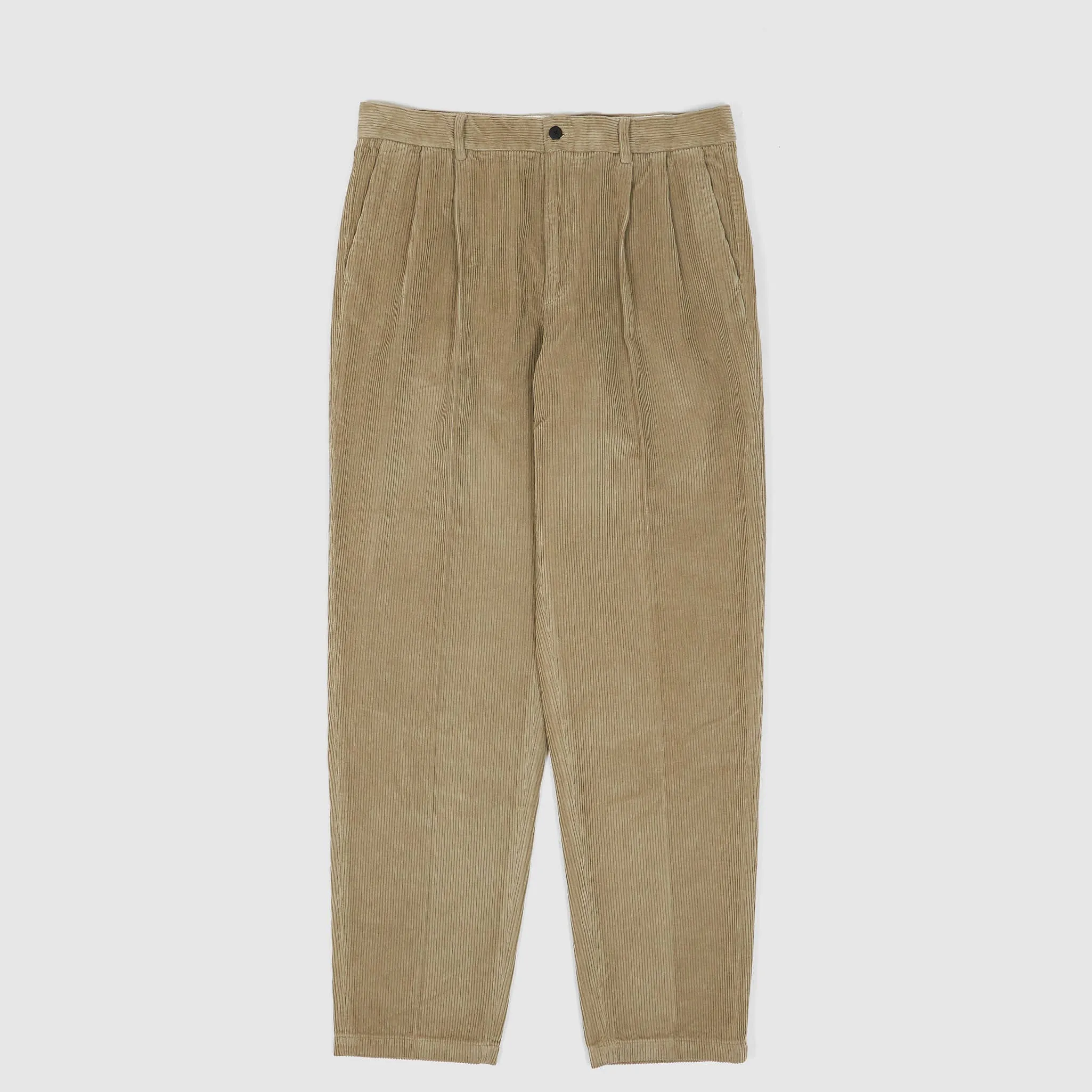 Cellar Door Comfort Two Pleats Corduroy Chino Pants sold by DeeCee style