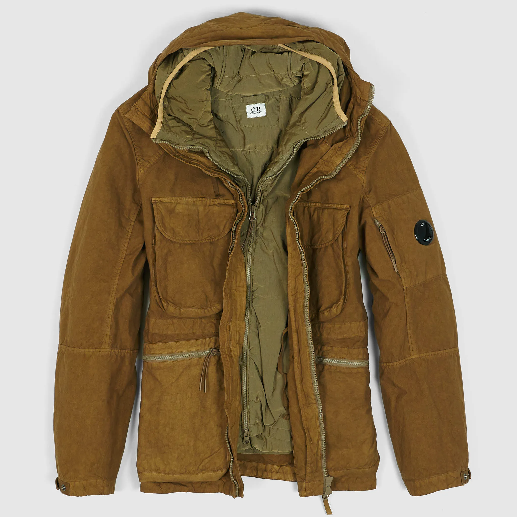 C.P. Company Hooded Short Field Parka with Removable Liner sold by DeeCee style