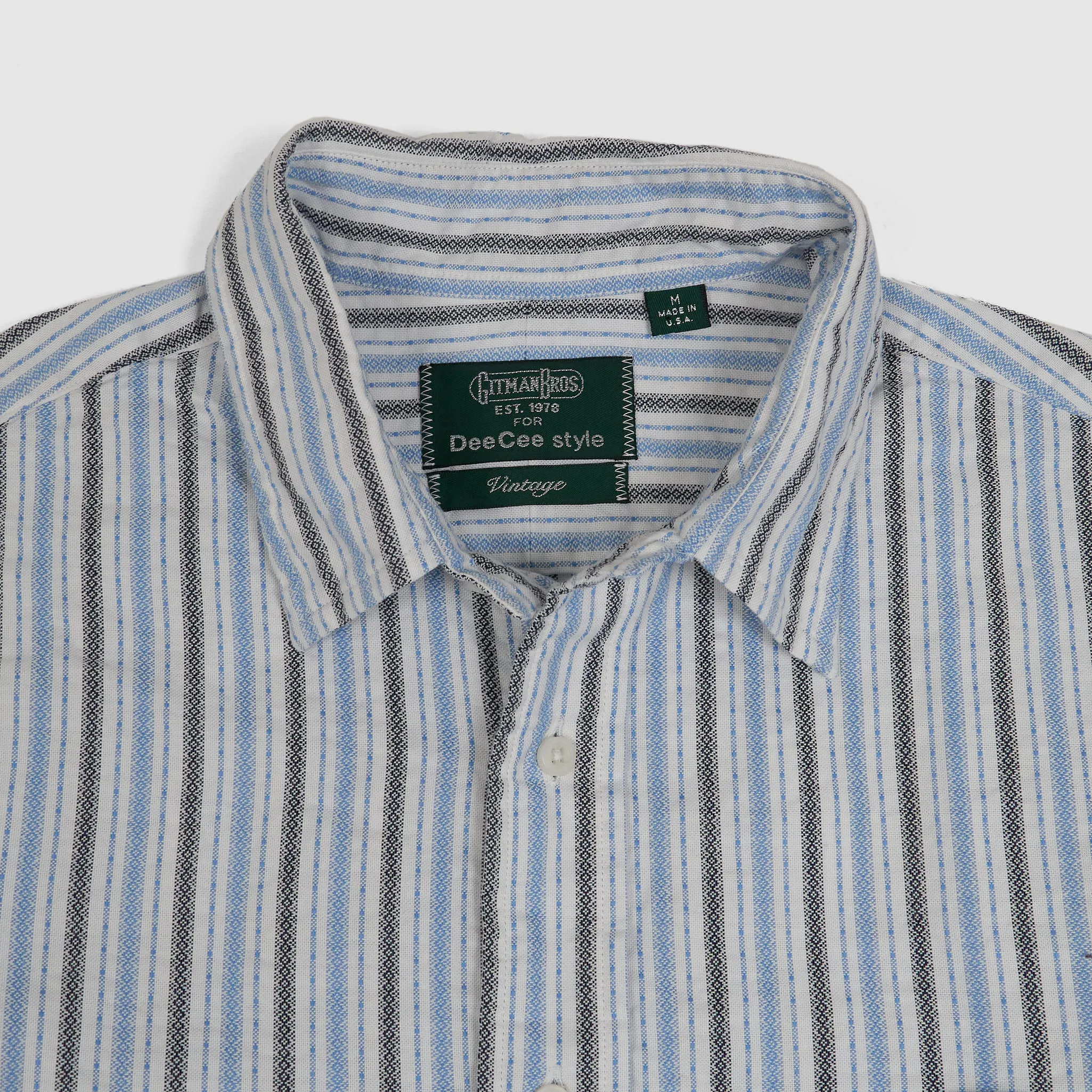 Gitman Vintage for DeeCee style Woven Vintage Stripes Cotton Shirts sold by DeeCee style product image thumbnail 4