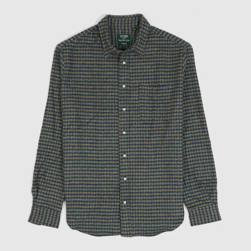 Gitman Vintage for DeeCee style Medium Weight Plaid Cotton Sports Shirt with one Pocket sold by DeeCee style