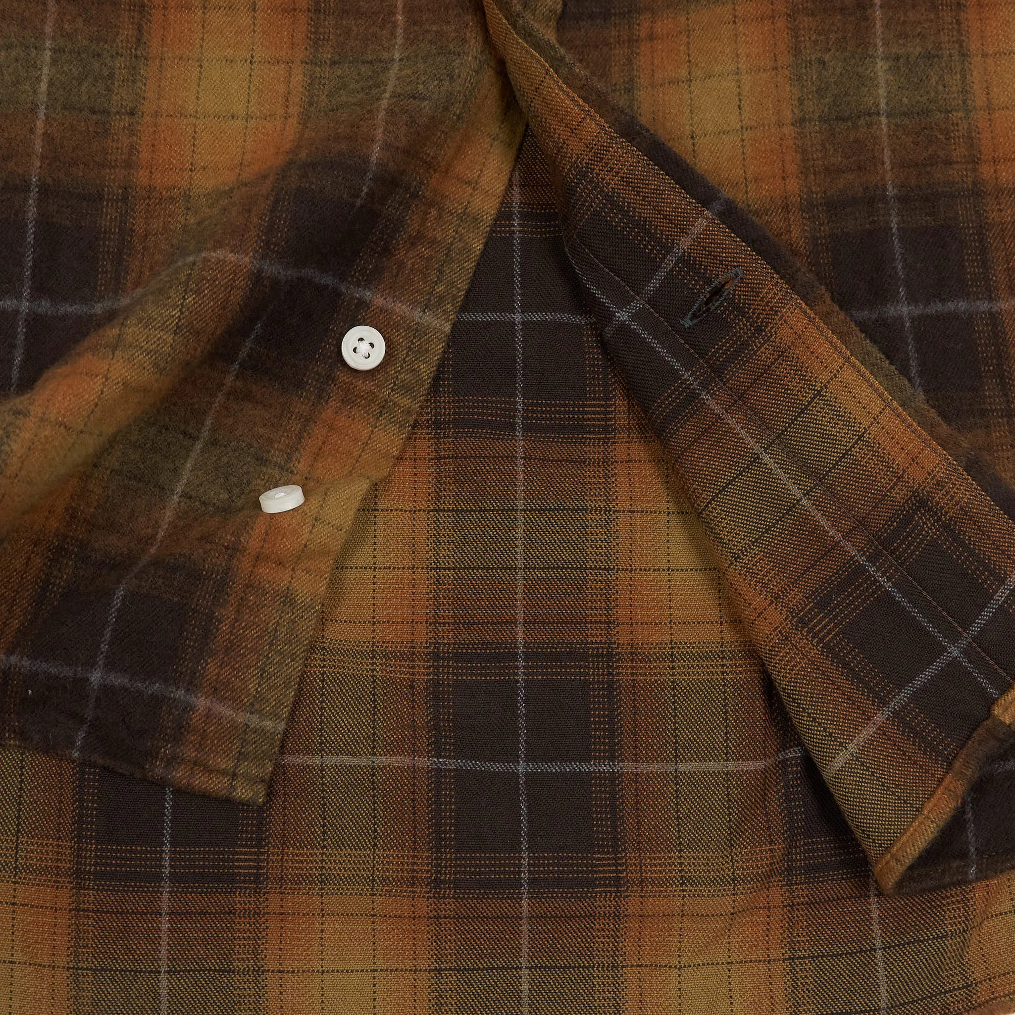 Gitman Vintage for DeeCee style Plaid Cotton Flannel Shirt with Pocket sold by DeeCee style product image thumbnail 5