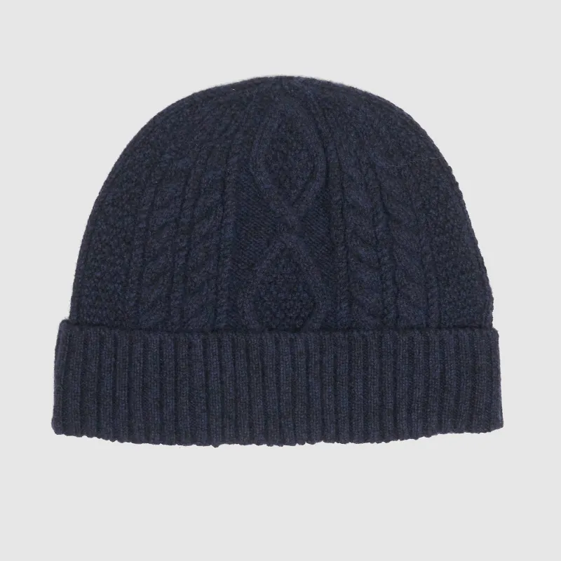 Double RL Cashmere Watch Beanie sold by DeeCee style
