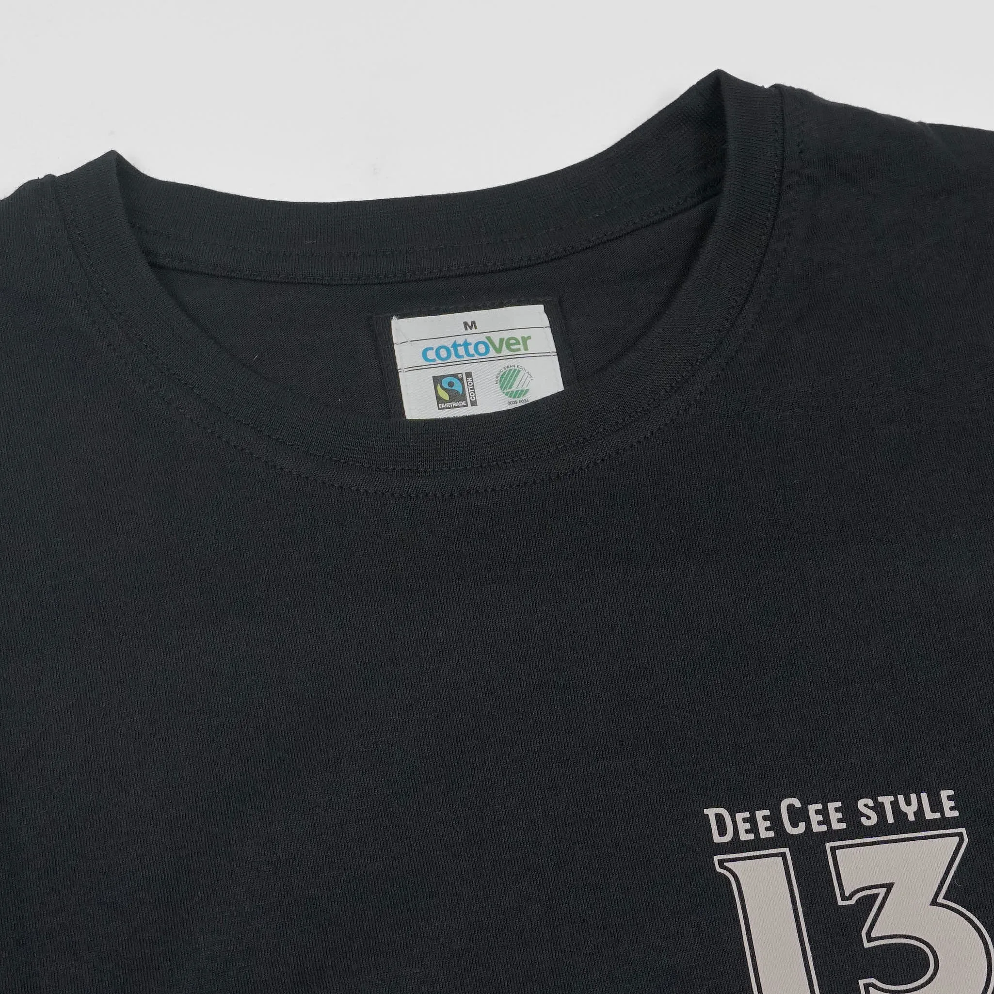 DeeCee style 13th Anniversary Black Cat Crew Neck T-Shirt sold by DeeCee style product image thumbnail 4