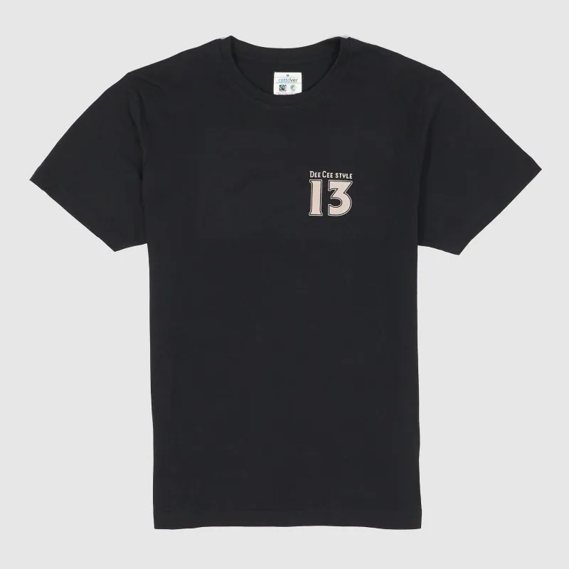 DeeCee style 13th Anniversary Black Cat Crew Neck T-Shirt sold by DeeCee style