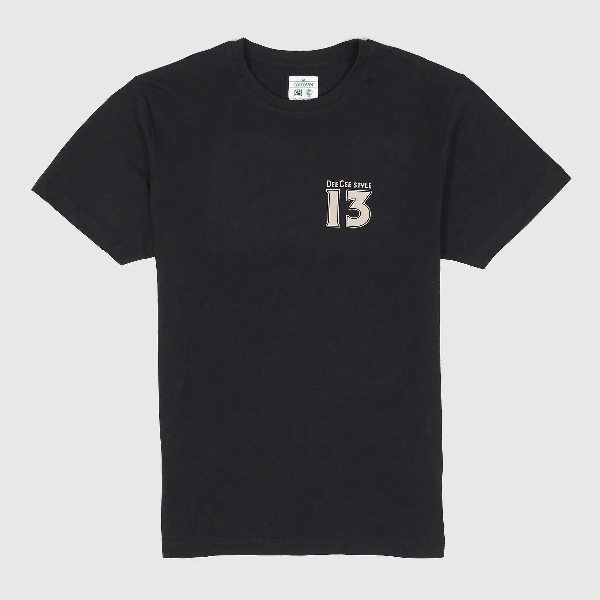 DeeCee style 13th Anniversary Black Cat Crew Neck T-Shirt sold by DeeCee style