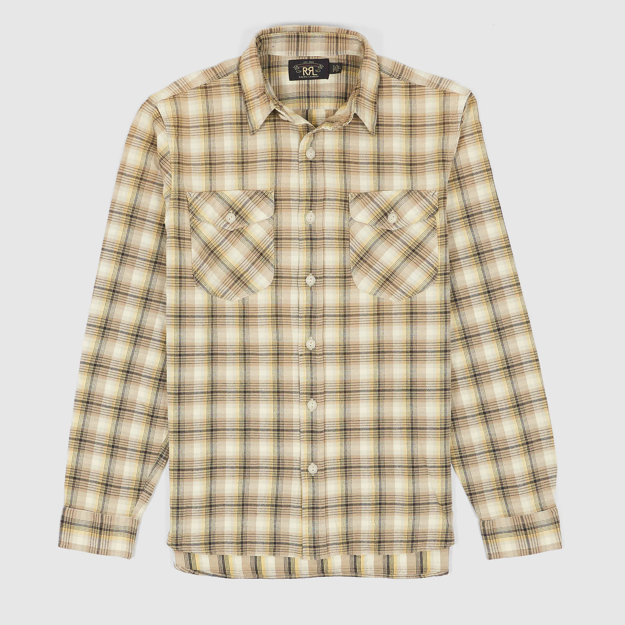 Double RL Checked Workshirt sold by DeeCee style