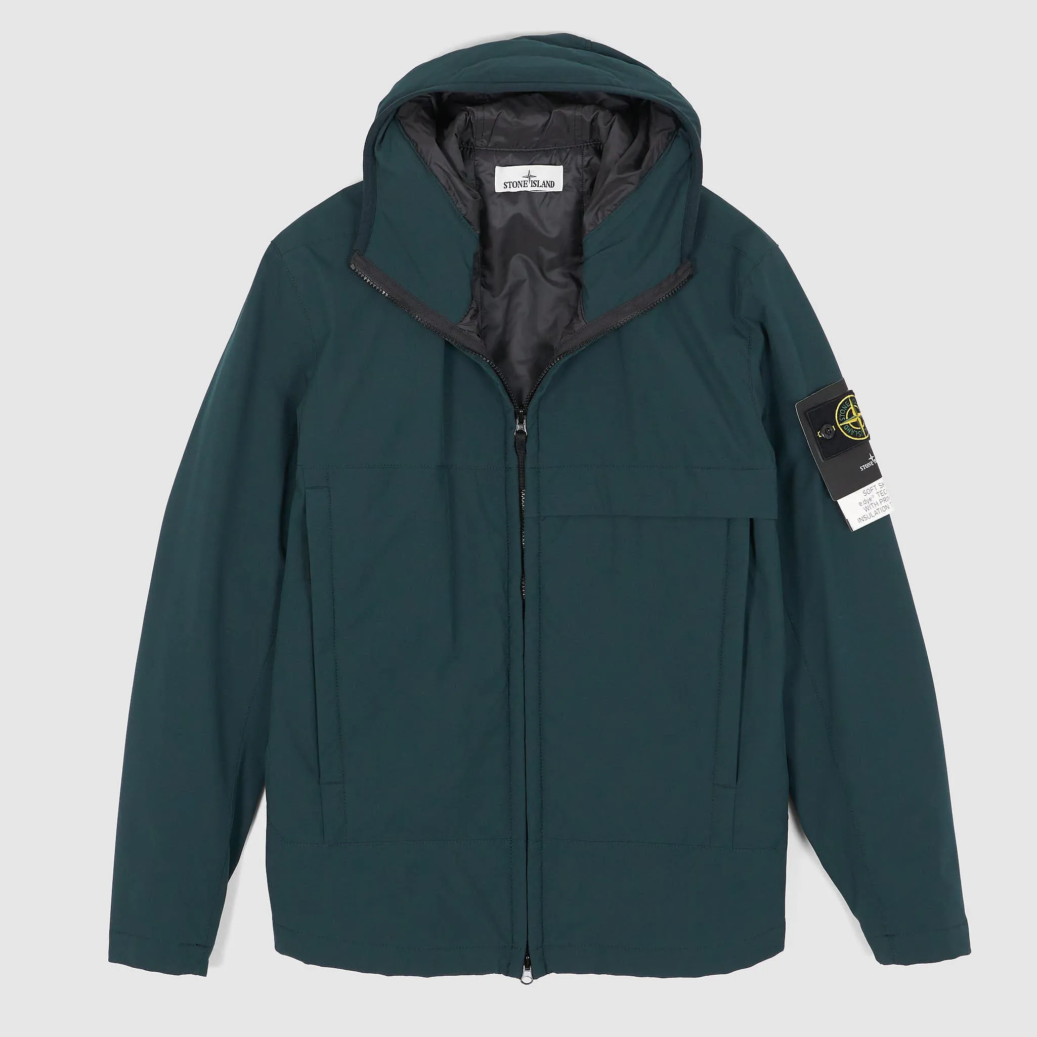 Stone Island Soft Shell-R e.dye® Technology Primaloft Insulated Windstopper Jacket sold by DeeCee style