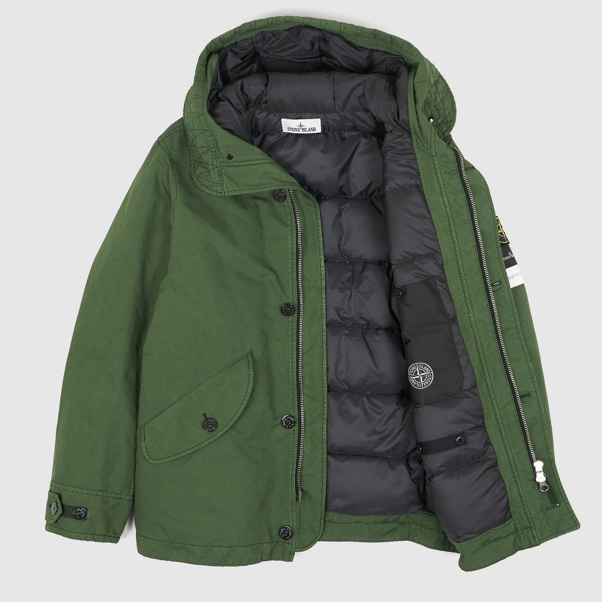 Stone Island Hooded David-TC Down Parka sold by DeeCee style product image thumbnail 2