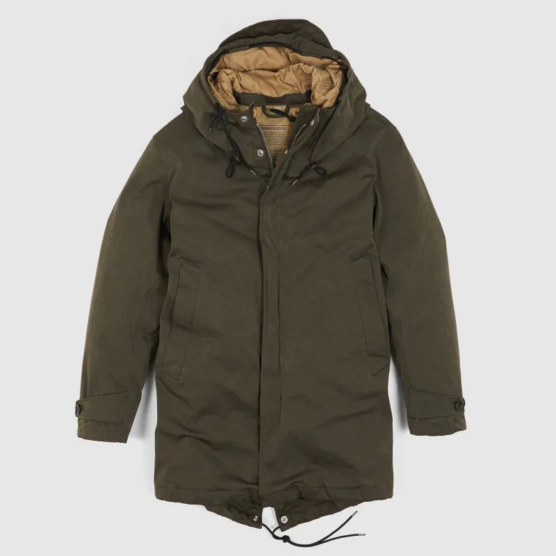 Ten c Core Down Parka sold by DeeCee style