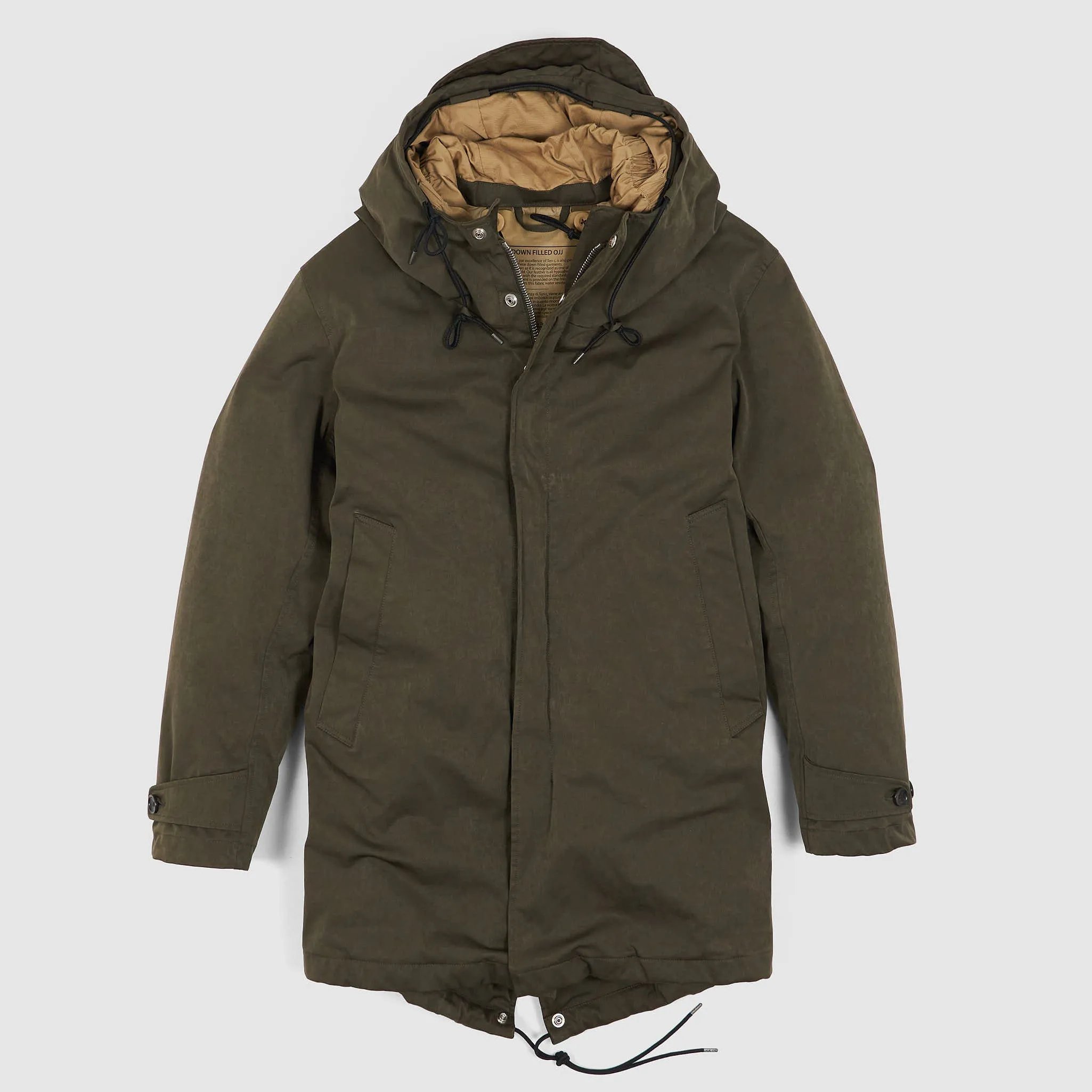 Ten c Core Down Parka sold by DeeCee style