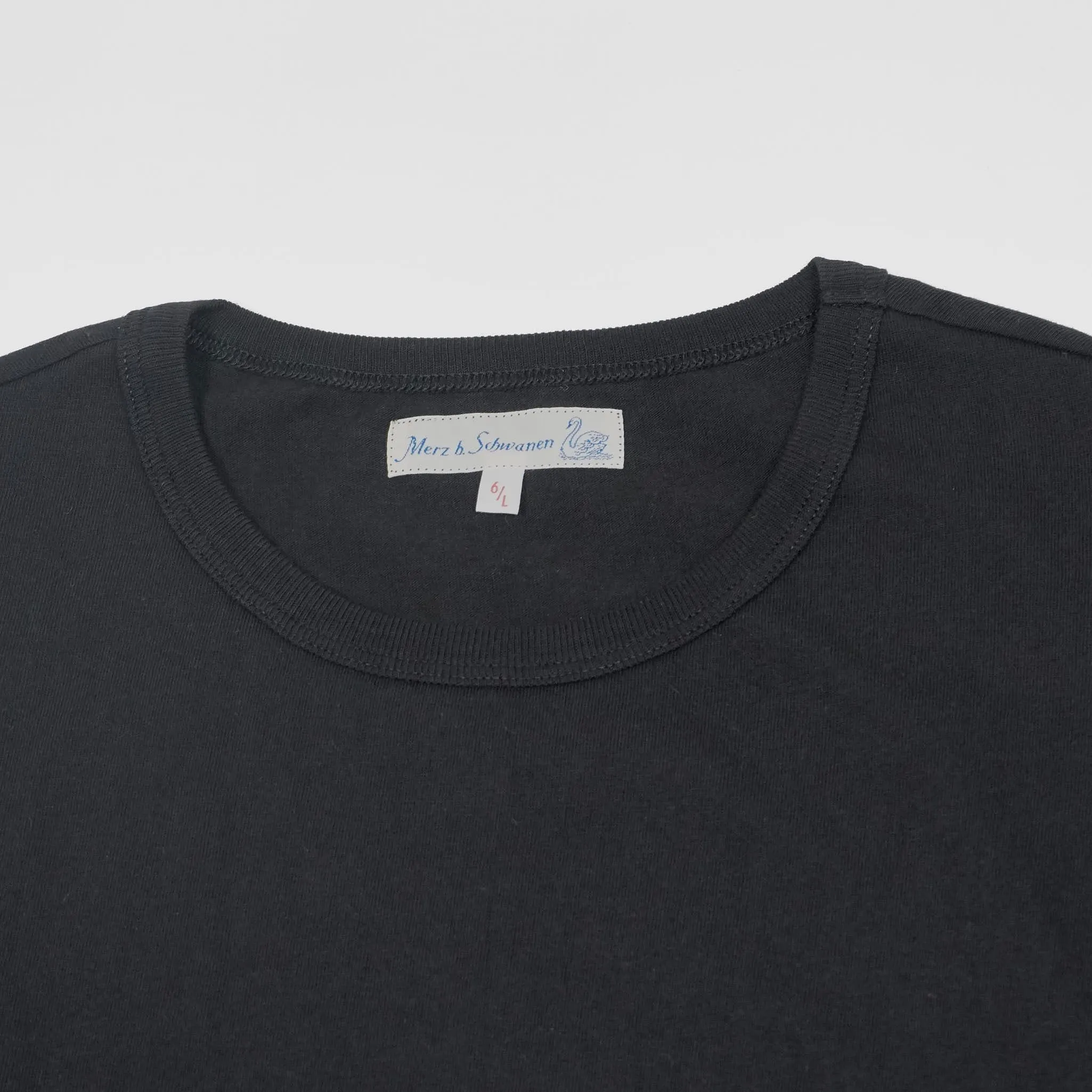 Merz b. Schwanen Basic Long Sleeves Crew Neck T-Shirt sold by DeeCee style product image thumbnail 2