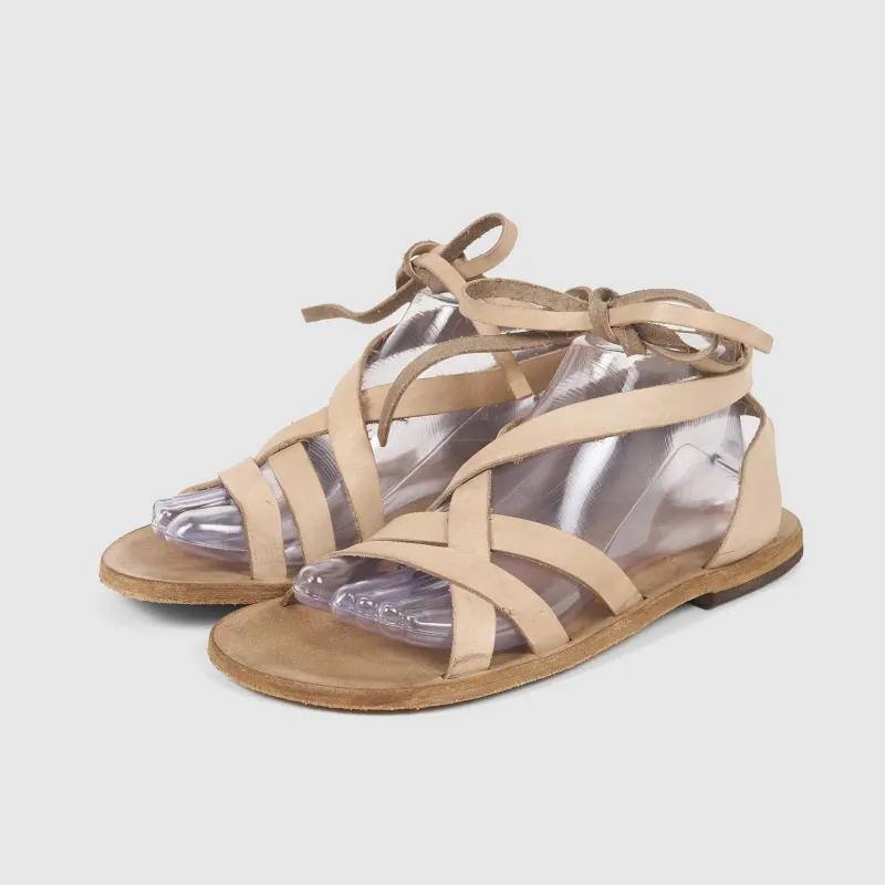 Moma Ladies Spring Mastice Leather Sandals sold by DeeCee style