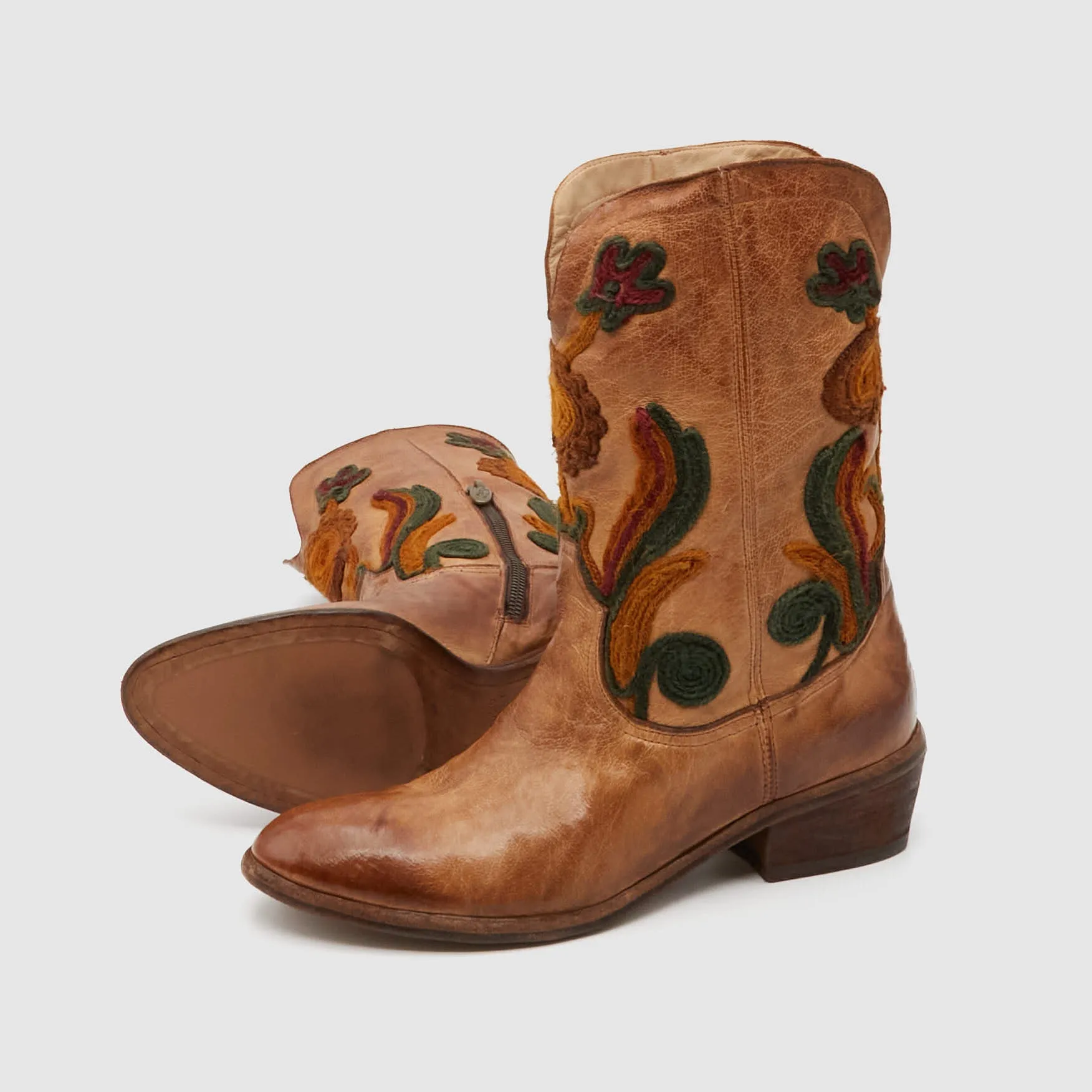 Fauzian Jeunesse Ladies Embroidered Western Boot sold by DeeCee style product image thumbnail 2