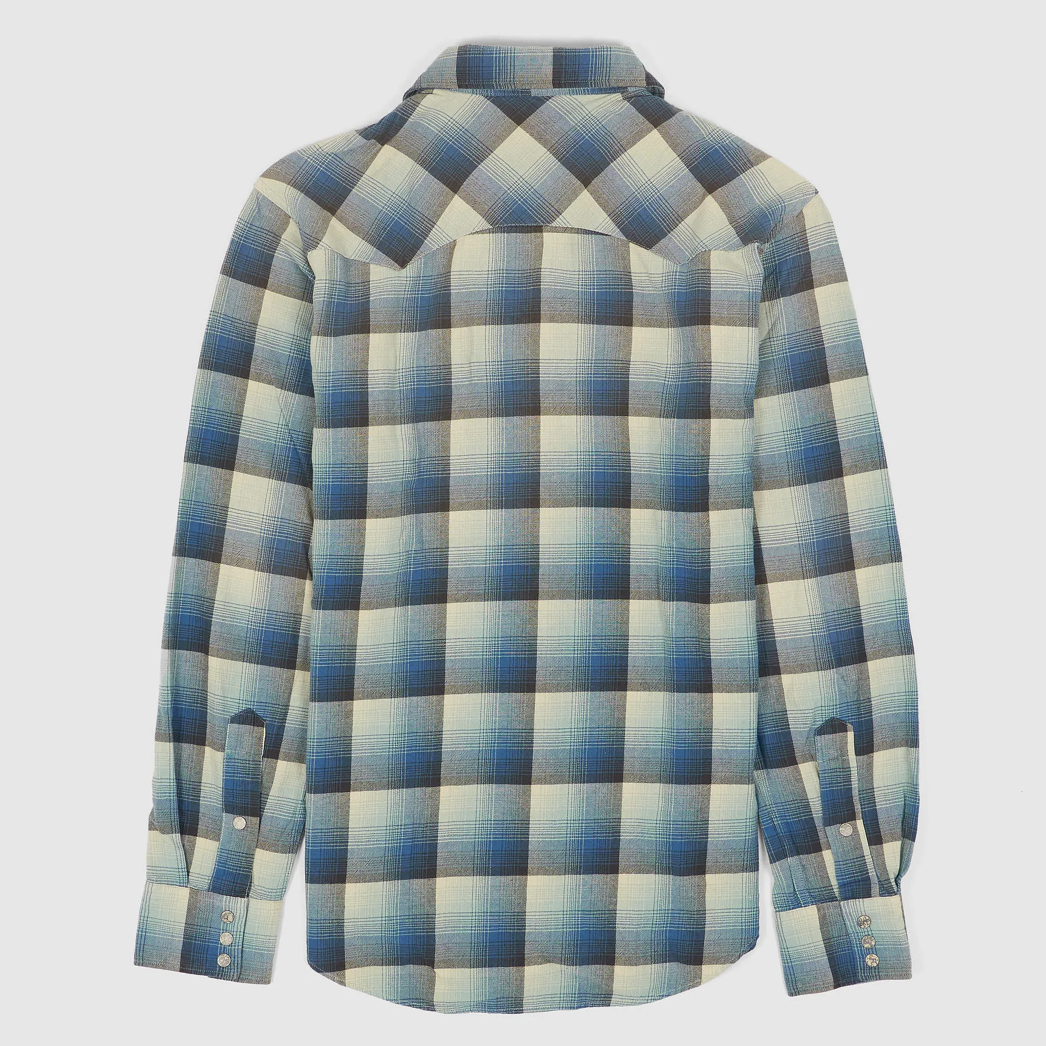 Double RL Plaid twill Western Shirt sold by DeeCee style product image thumbnail 2