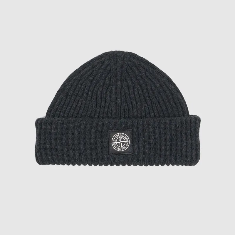 Stone Island Double Fold  Beanie sold by DeeCee style