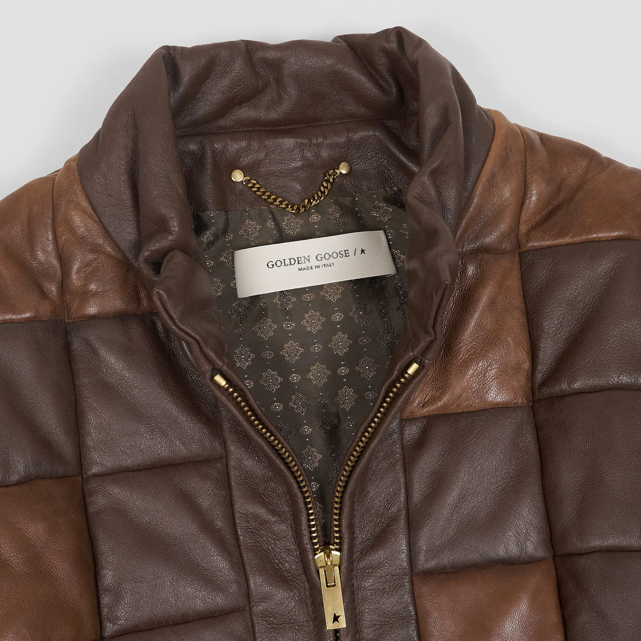 Golden Goose Patchwork Leather Bomber Jacket sold by DeeCee style product image thumbnail 4
