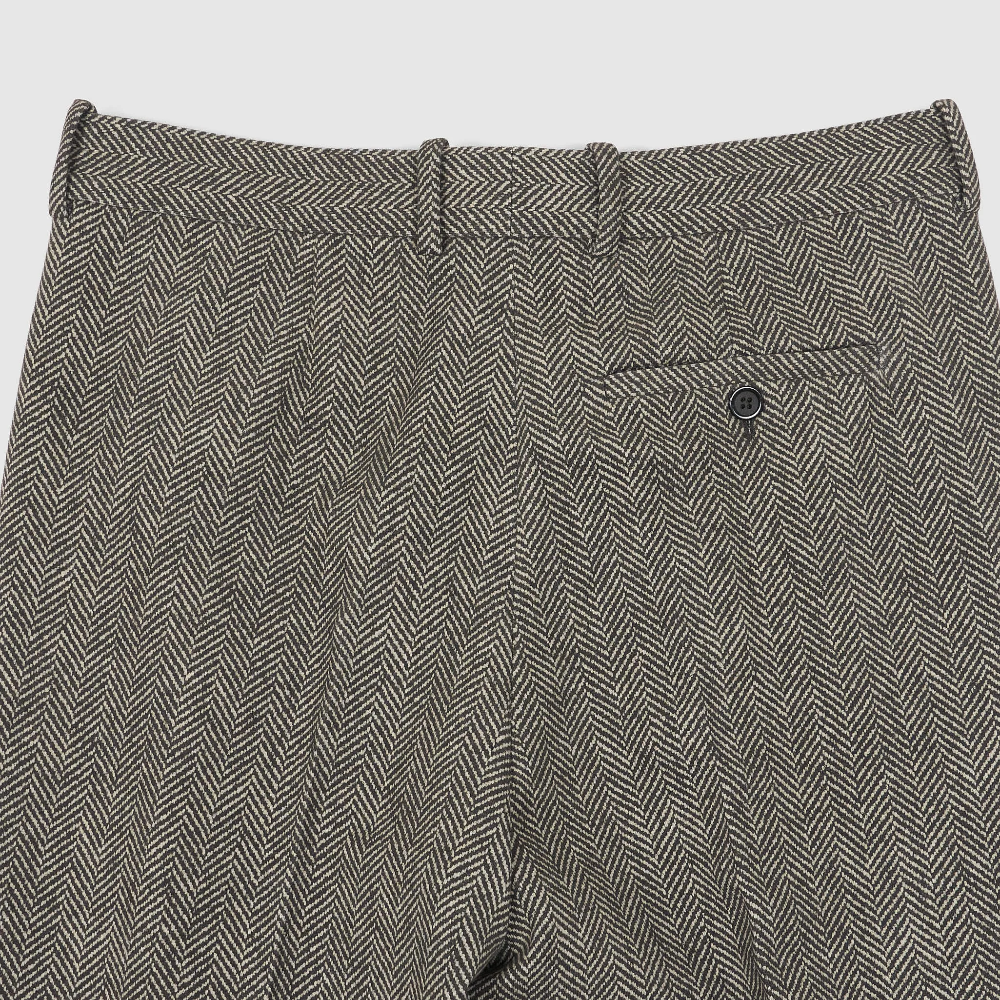 Circolo 1901 Ladies Gray Herrinbone Comfort Fleece Chino sold by DeeCee style product image thumbnail 4
