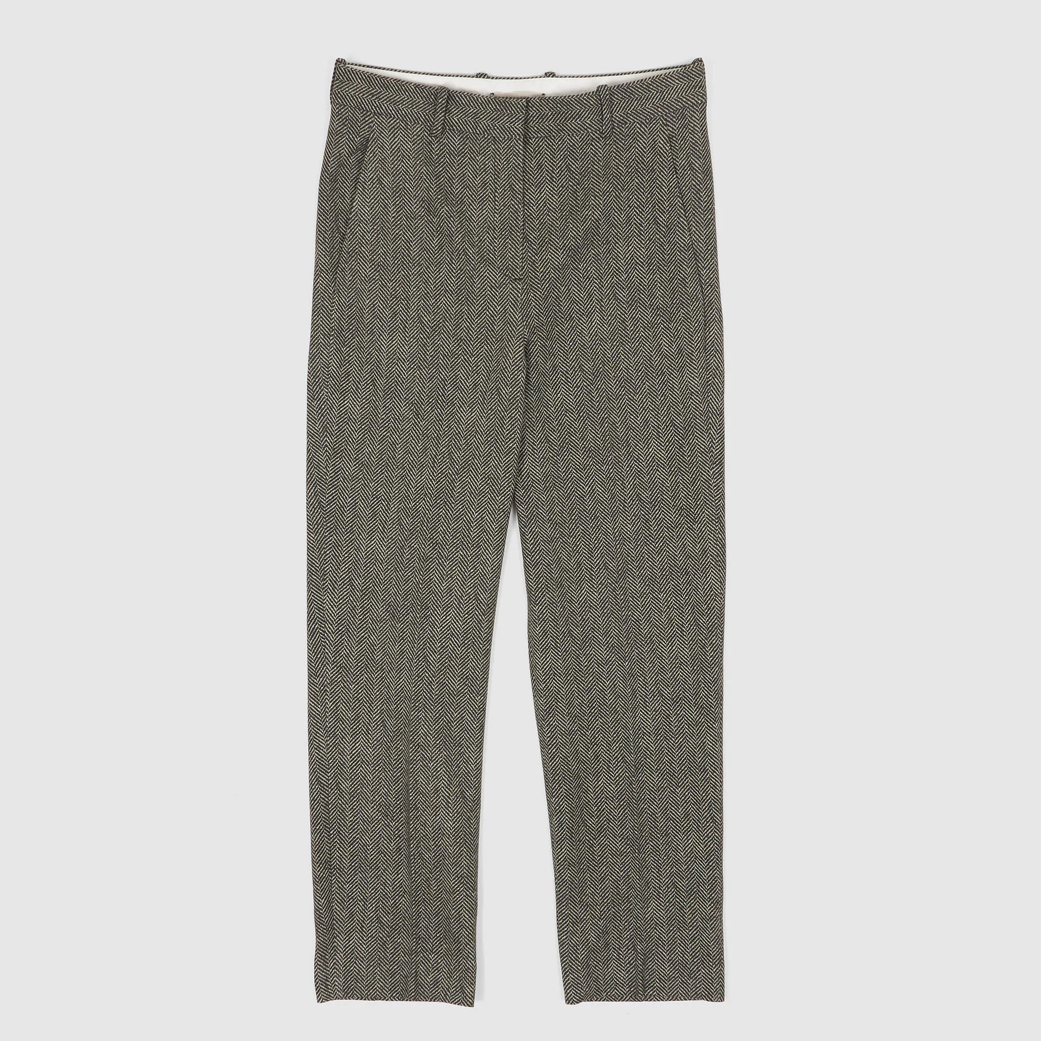 Circolo 1901 Ladies Gray Herrinbone Comfort Fleece Chino sold by DeeCee style