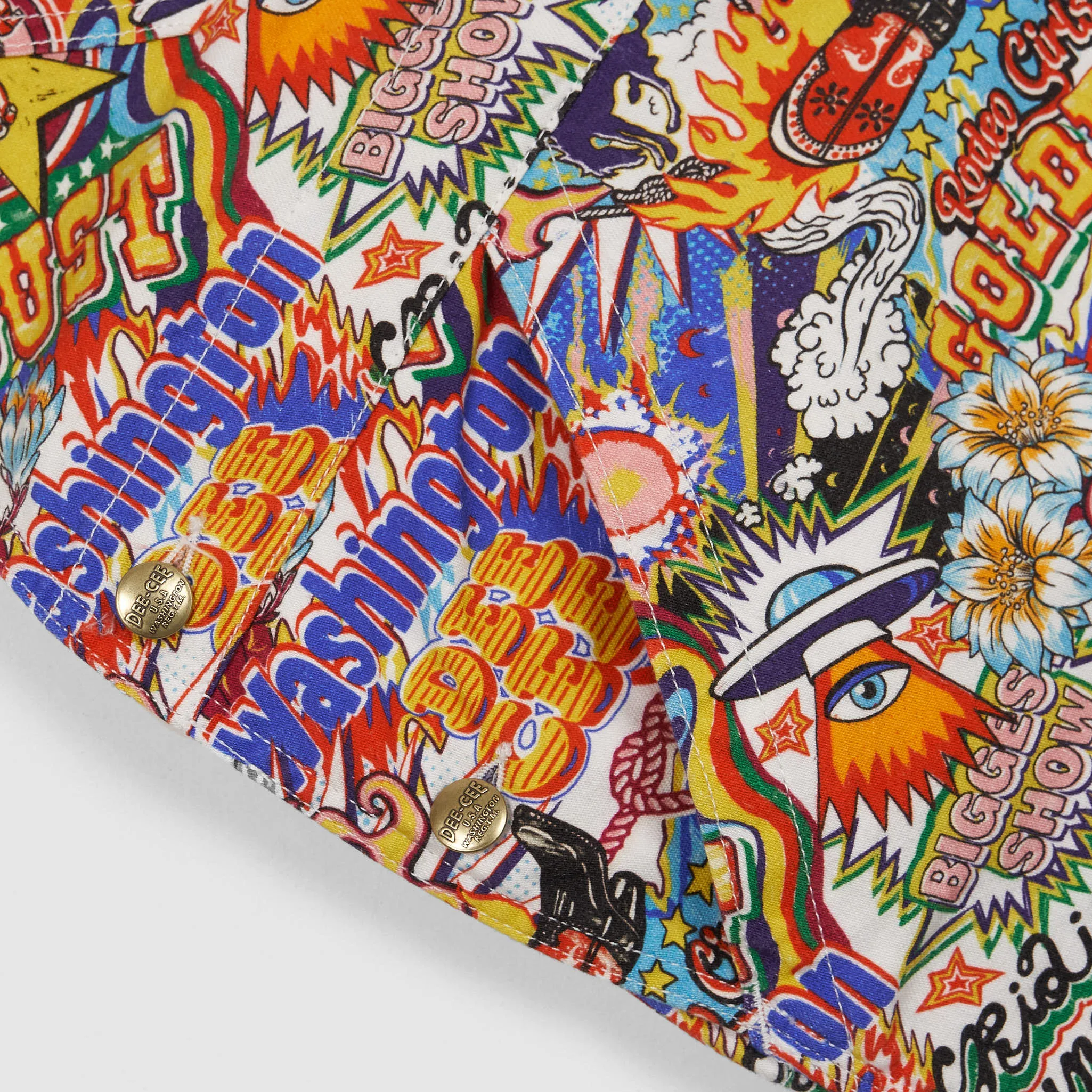 Washington Dee-Cee Ladies Rodeo Printed Bib Overall sold by DeeCee style product image thumbnail 5