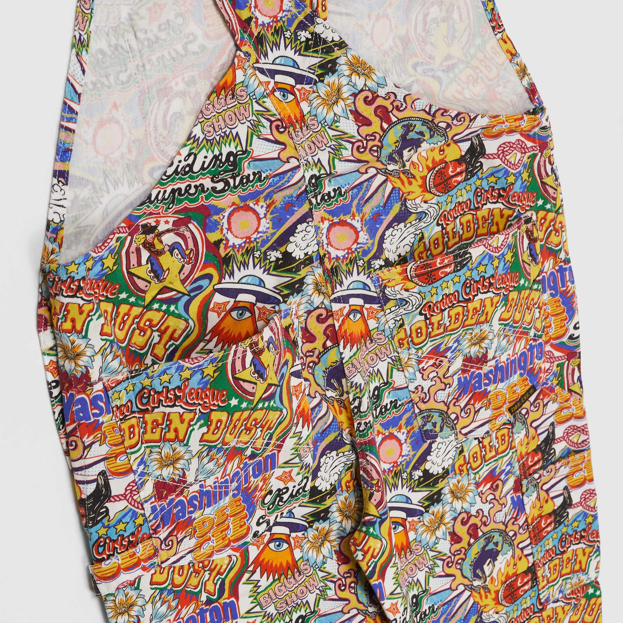 Washington Dee-Cee Ladies Rodeo Printed Bib Overall sold by DeeCee style product image thumbnail 4