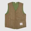 Double RL Huntshaw Reversible Harris Tweed Vest sold by DeeCee style
