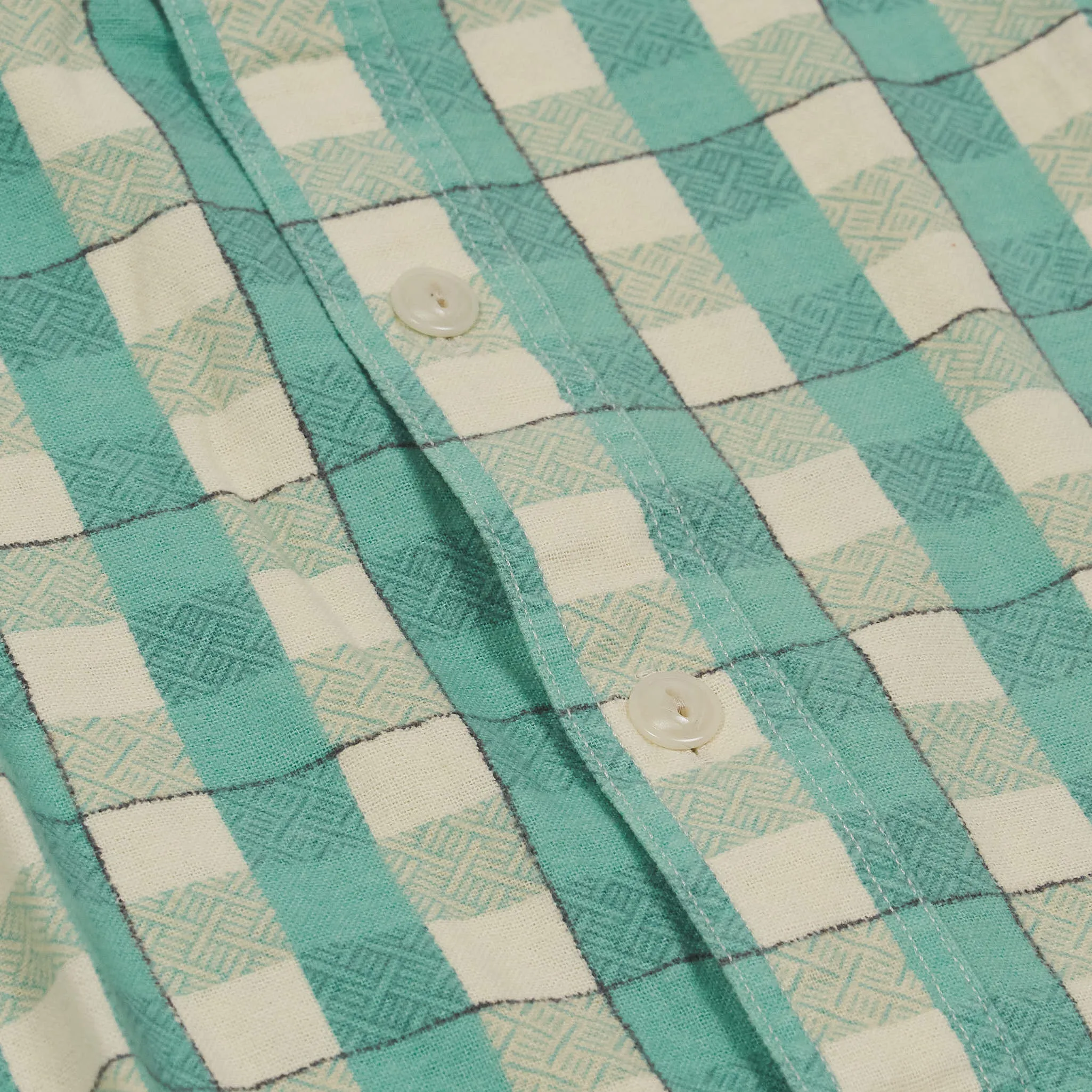 Double RL Plaid Printed Work Shirt sold by DeeCee style product image thumbnail 5