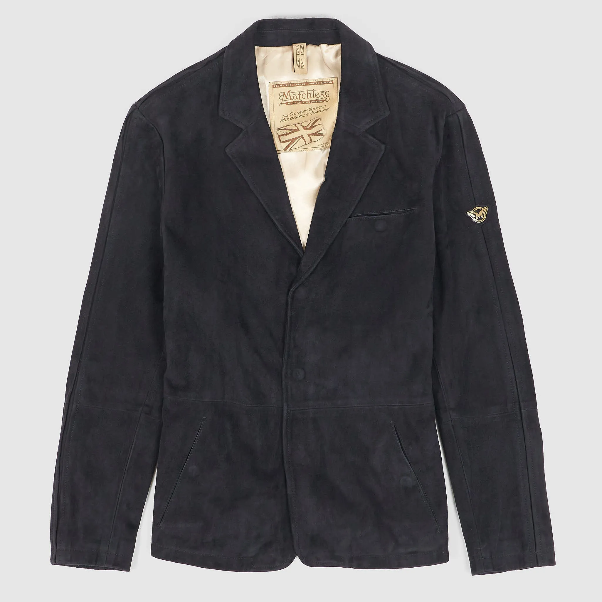 Matchless Craig Suede Leather Blazer sold by DeeCee style