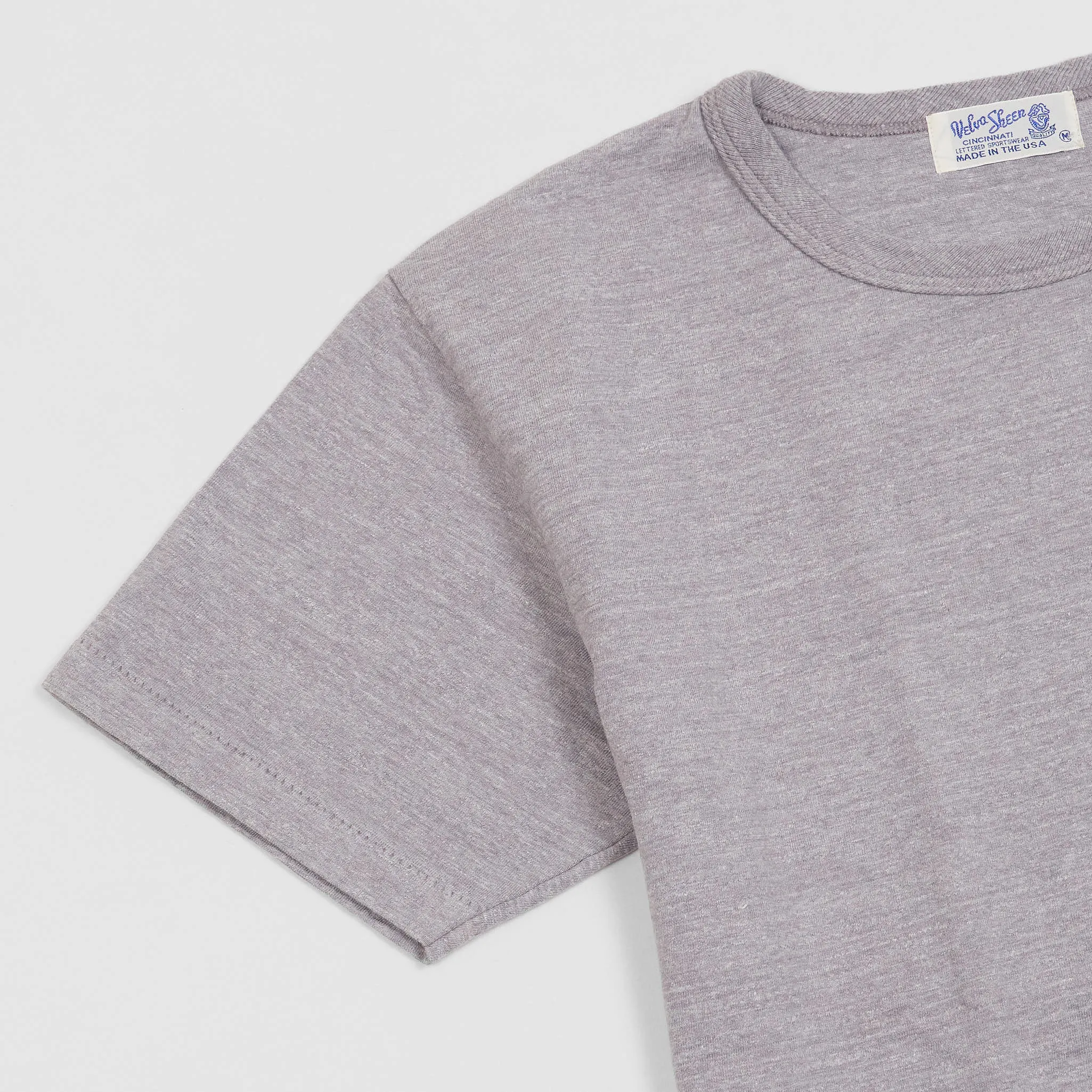 Velva Sheen Short Sleeve Heavyweight Crew Neck T-Shirt sold by DeeCee style product image thumbnail 2