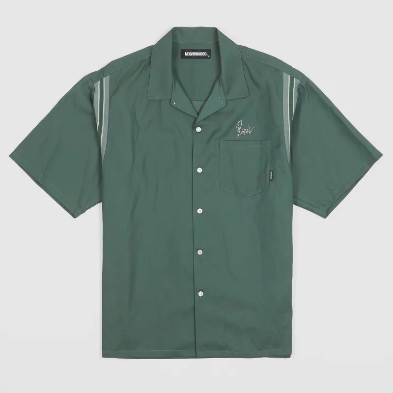 Neighborhood Weekend Camp Collar Bowling Shirt sold by DeeCee style