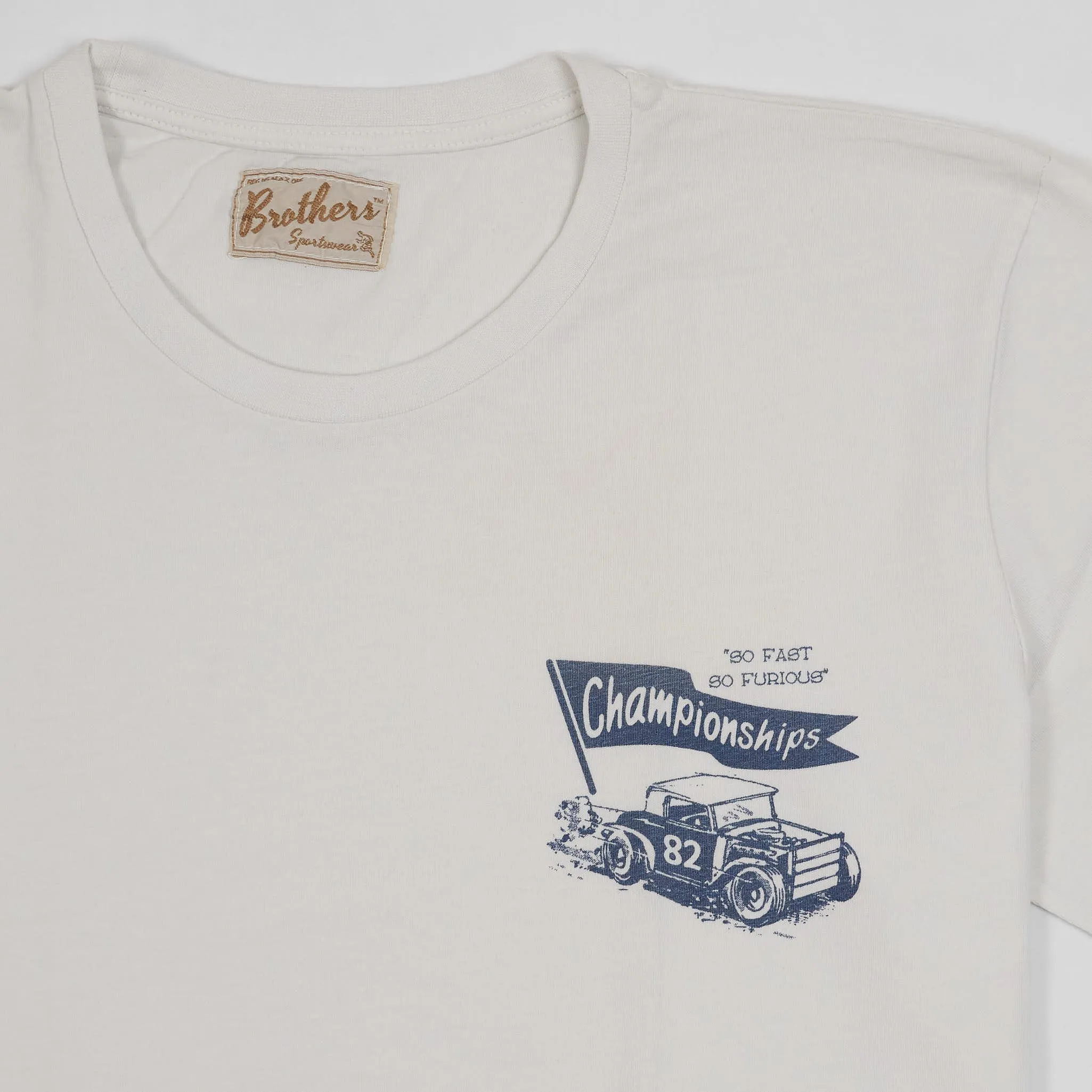 Brothers Sportswear Printed Short Sleeve Crew Neck T-Shirt sold by DeeCee style product image thumbnail 2