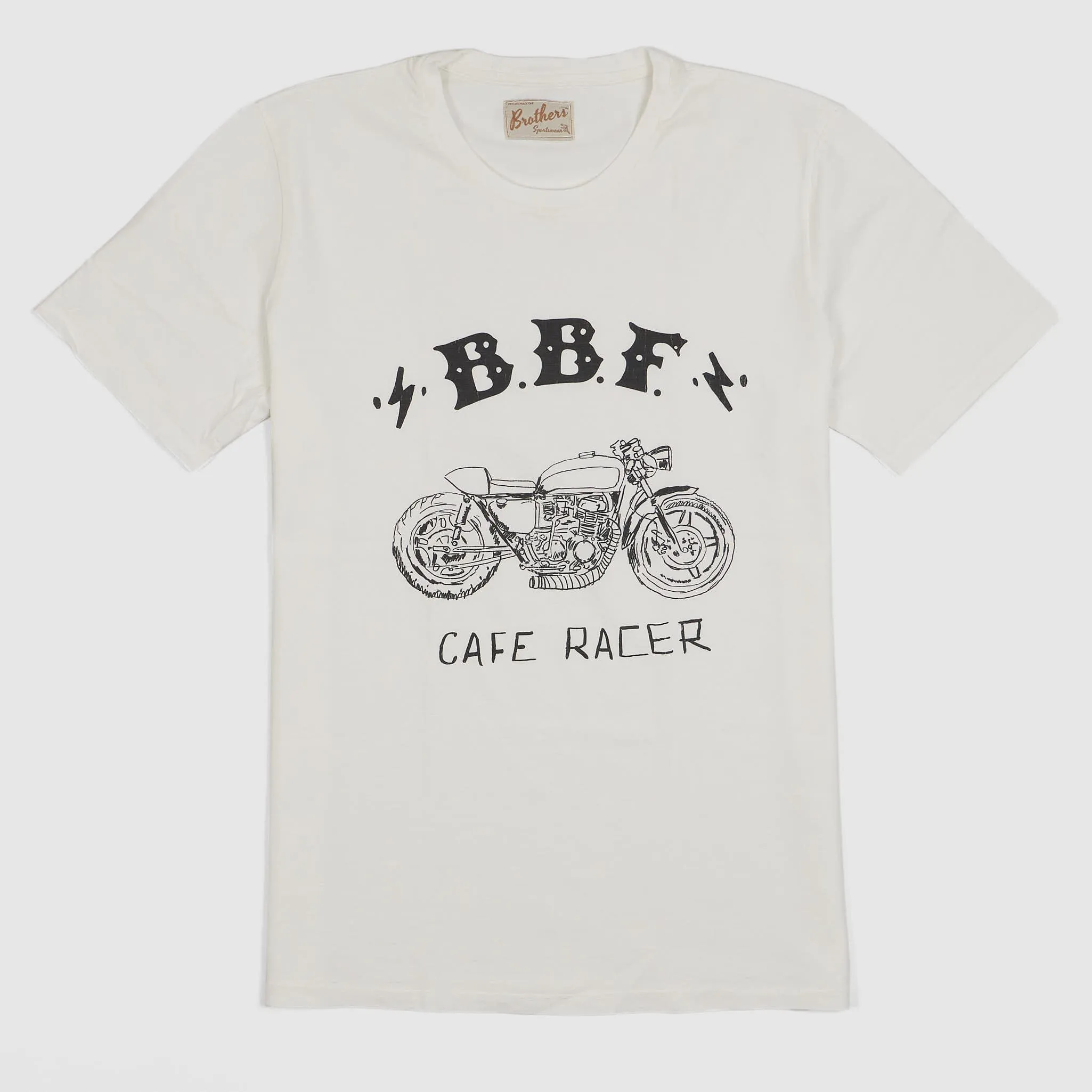 Brothers Sportswear Printed Short Sleeve Crew-Neck Short Sleeve T-Shirt sold by DeeCee style