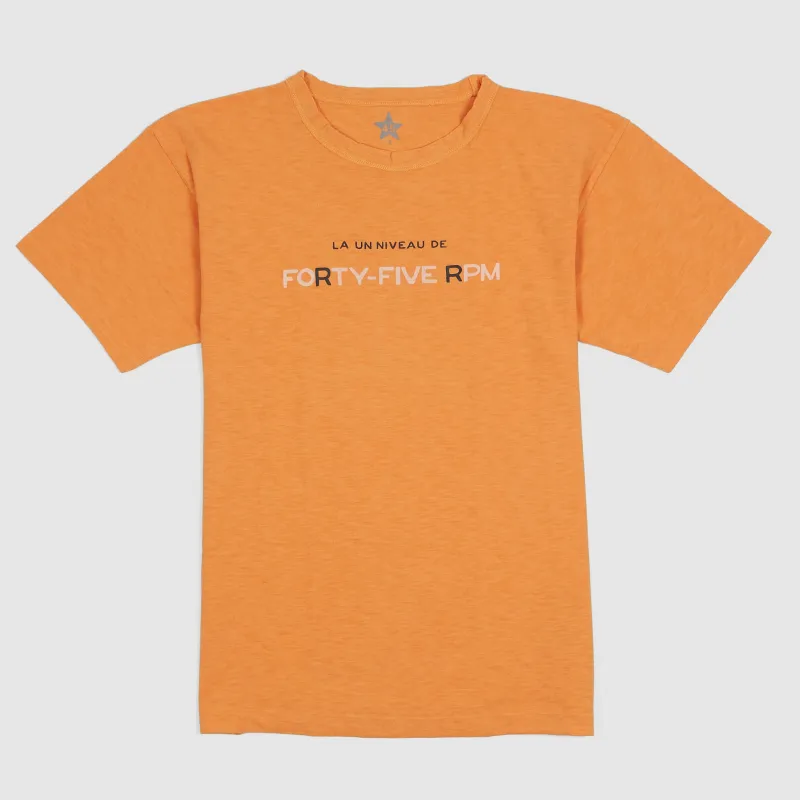 45r Short Sleeve Crew Neck Printed T-Shirt sold by DeeCee style