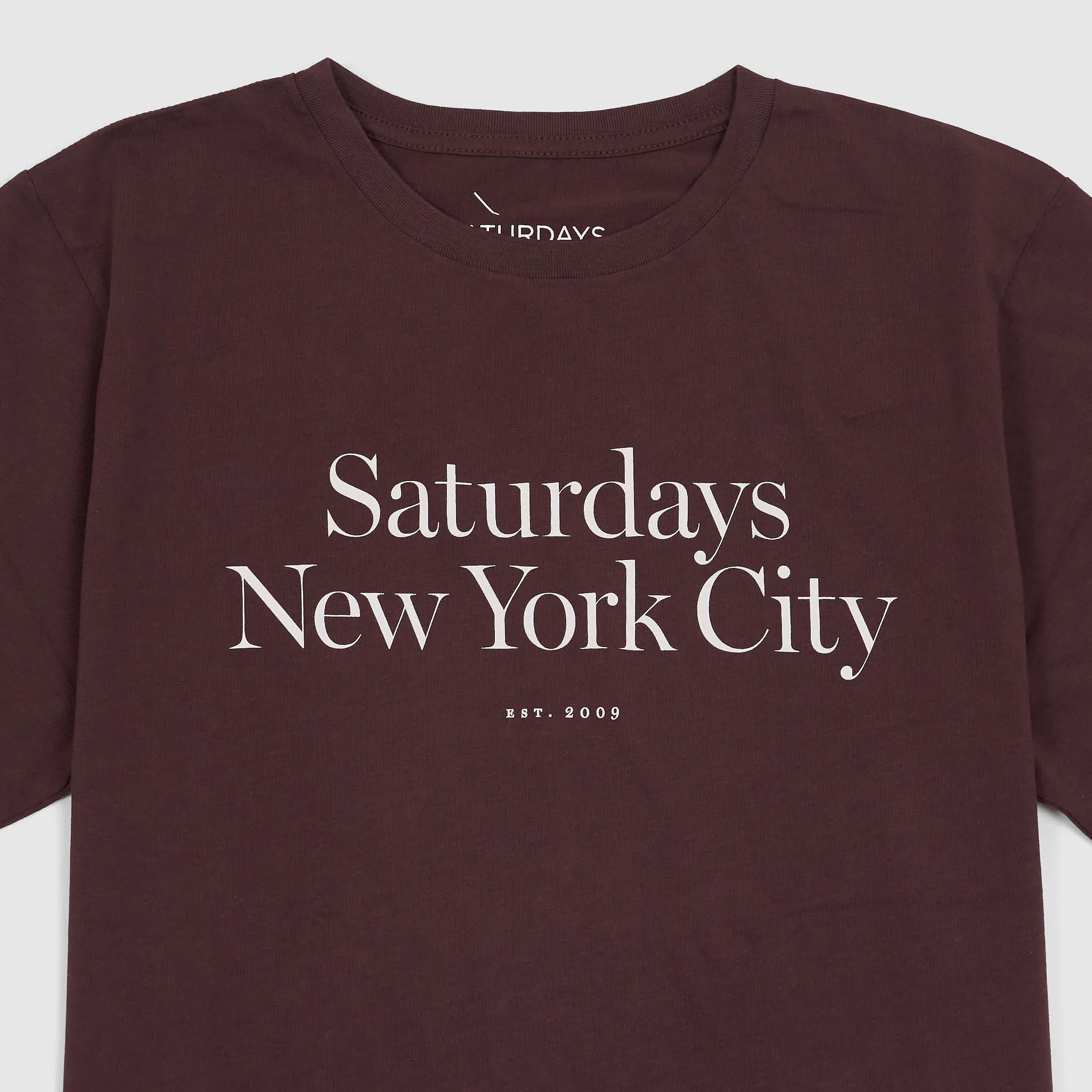 Saturdays NYC Printed Crew Neck Short Sleeve T-Shirt sold by DeeCee style product image thumbnail 2