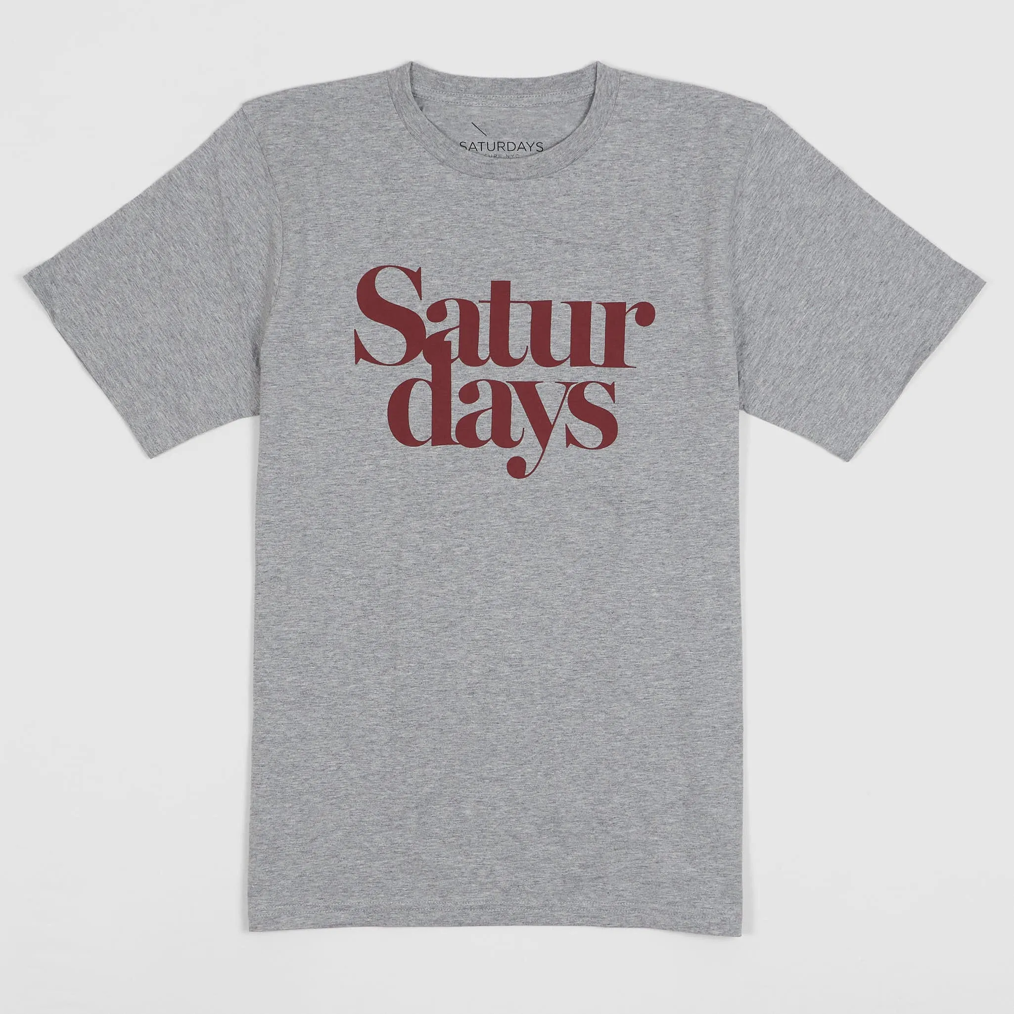 Saturdays NYC Front Logo Crew Neck Short Sleeve T-Shirt sold by DeeCee style