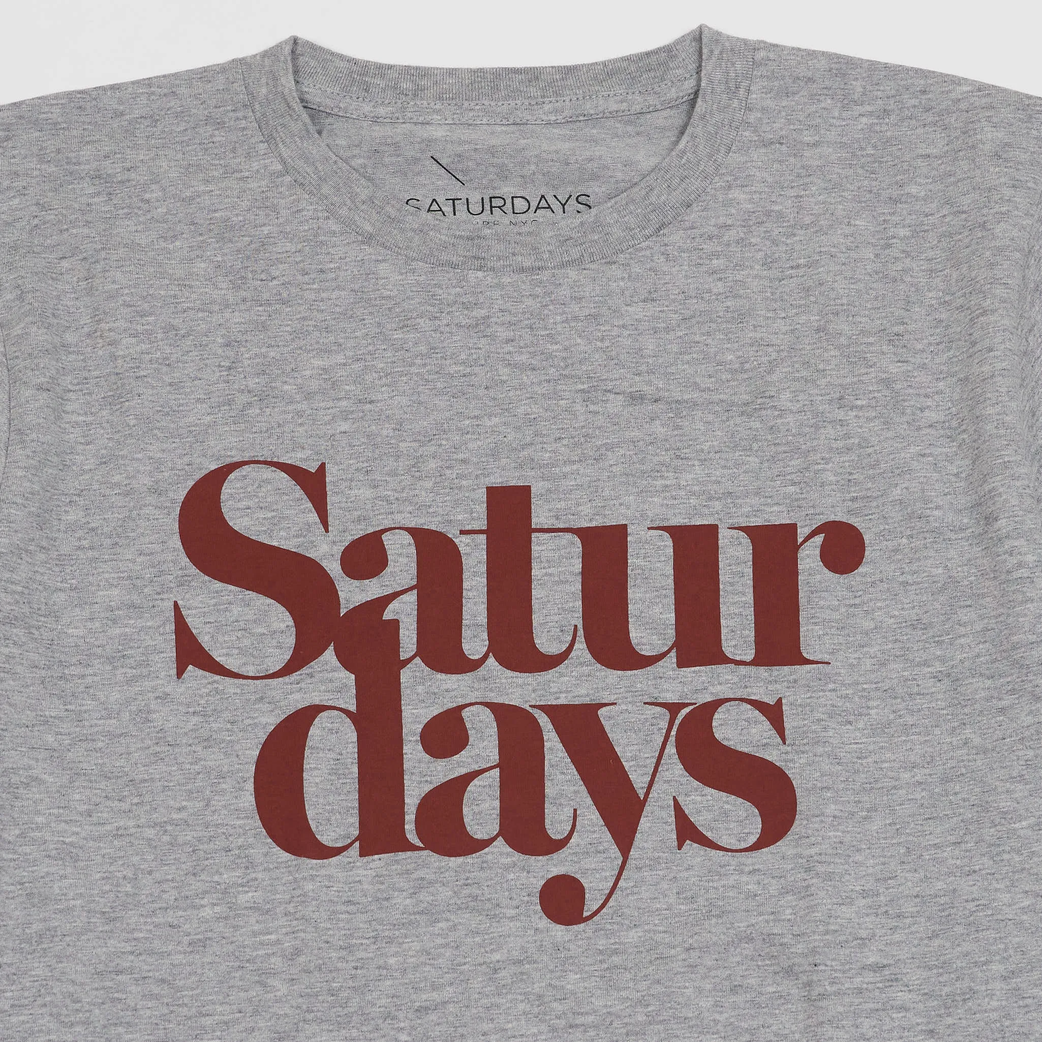 Saturdays NYC Front Logo Crew Neck Short Sleeve T-Shirt sold by DeeCee style product image thumbnail 2