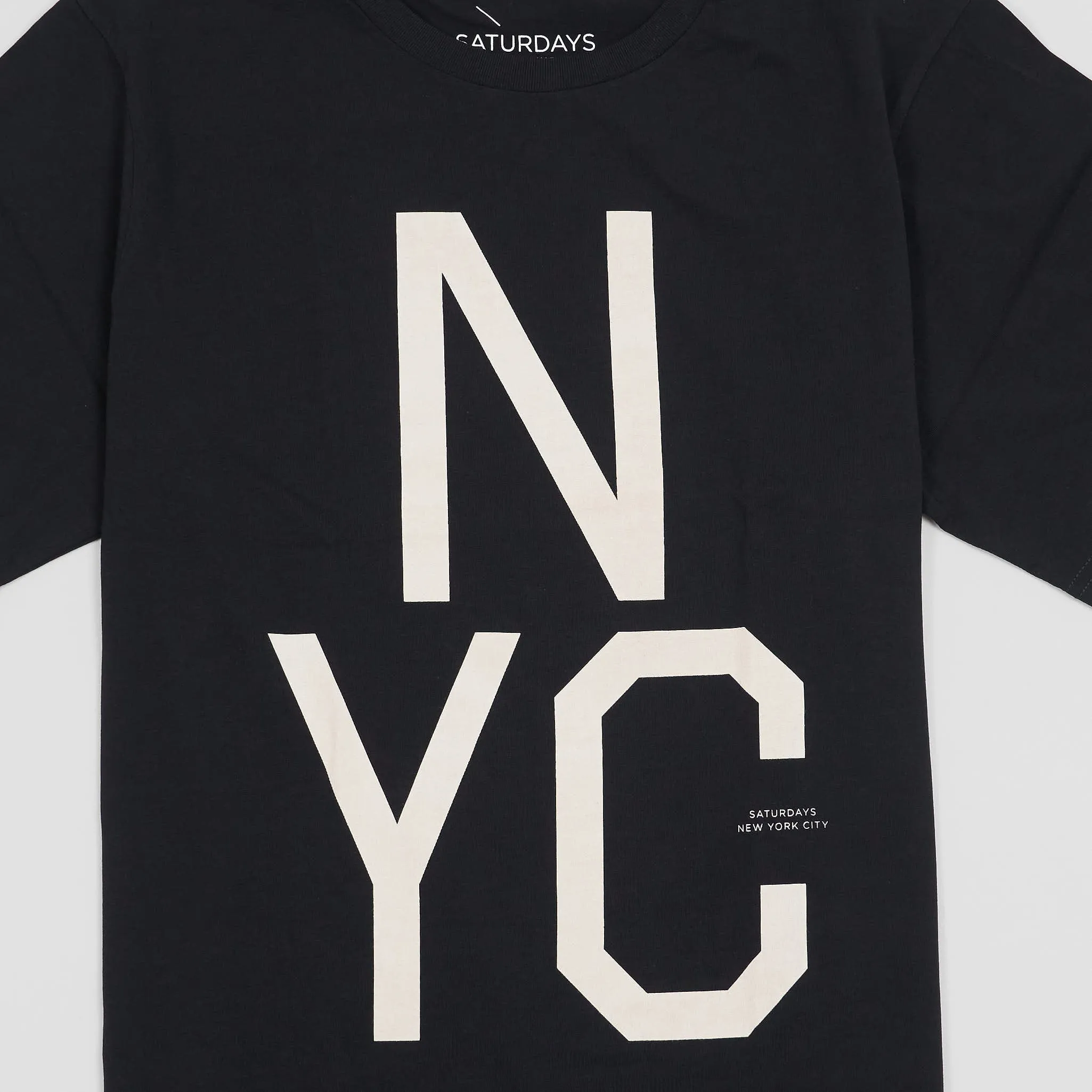 Saturdays NYC Short Sleeve Crew Neck T-Shirt sold by DeeCee style product image thumbnail 2