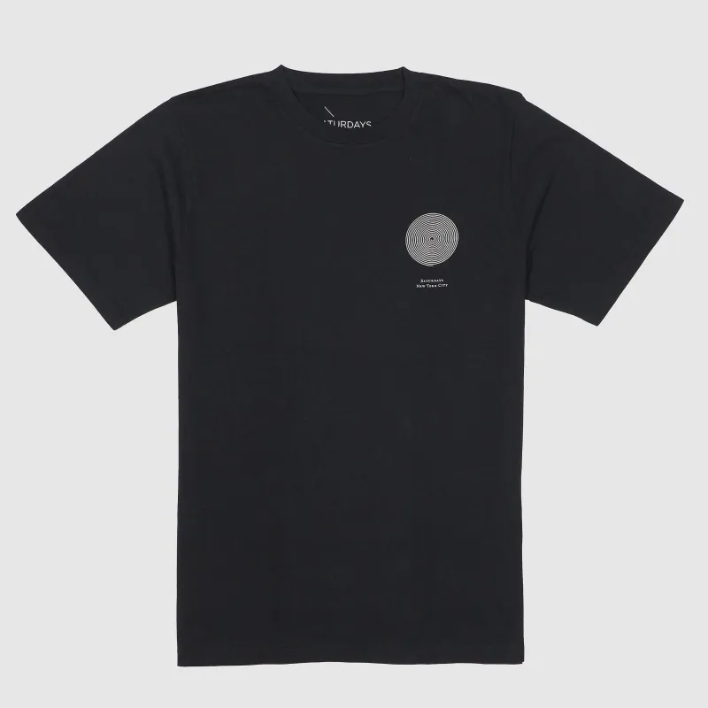 Saturdays NYC Printed Artwork Short Sleeve Crew Neck T-Shirt made by Saturdays New York City