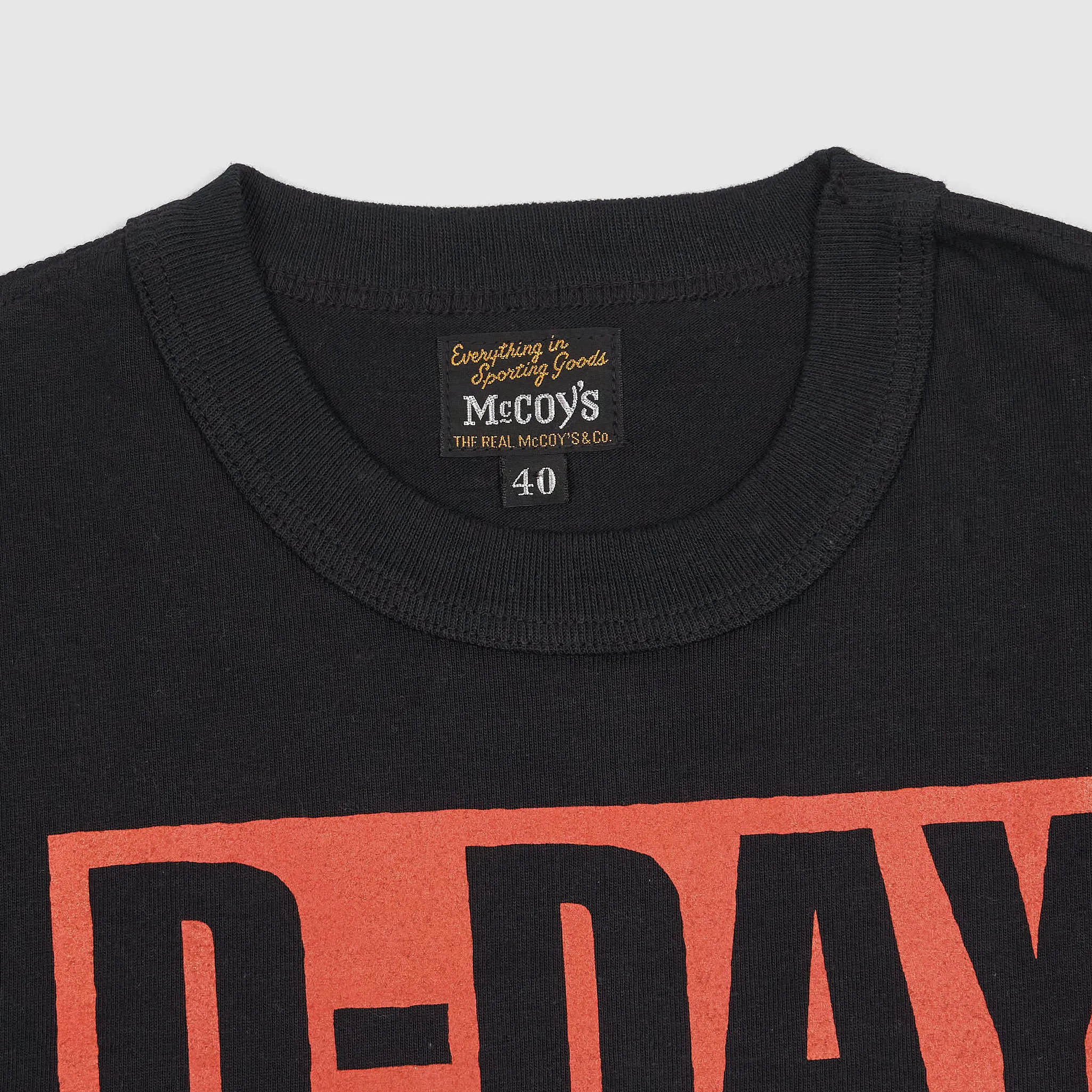 The Real McCoy's D-Day Short Sleeve Crew Neck T-Shirt sold by DeeCee style product image thumbnail 2